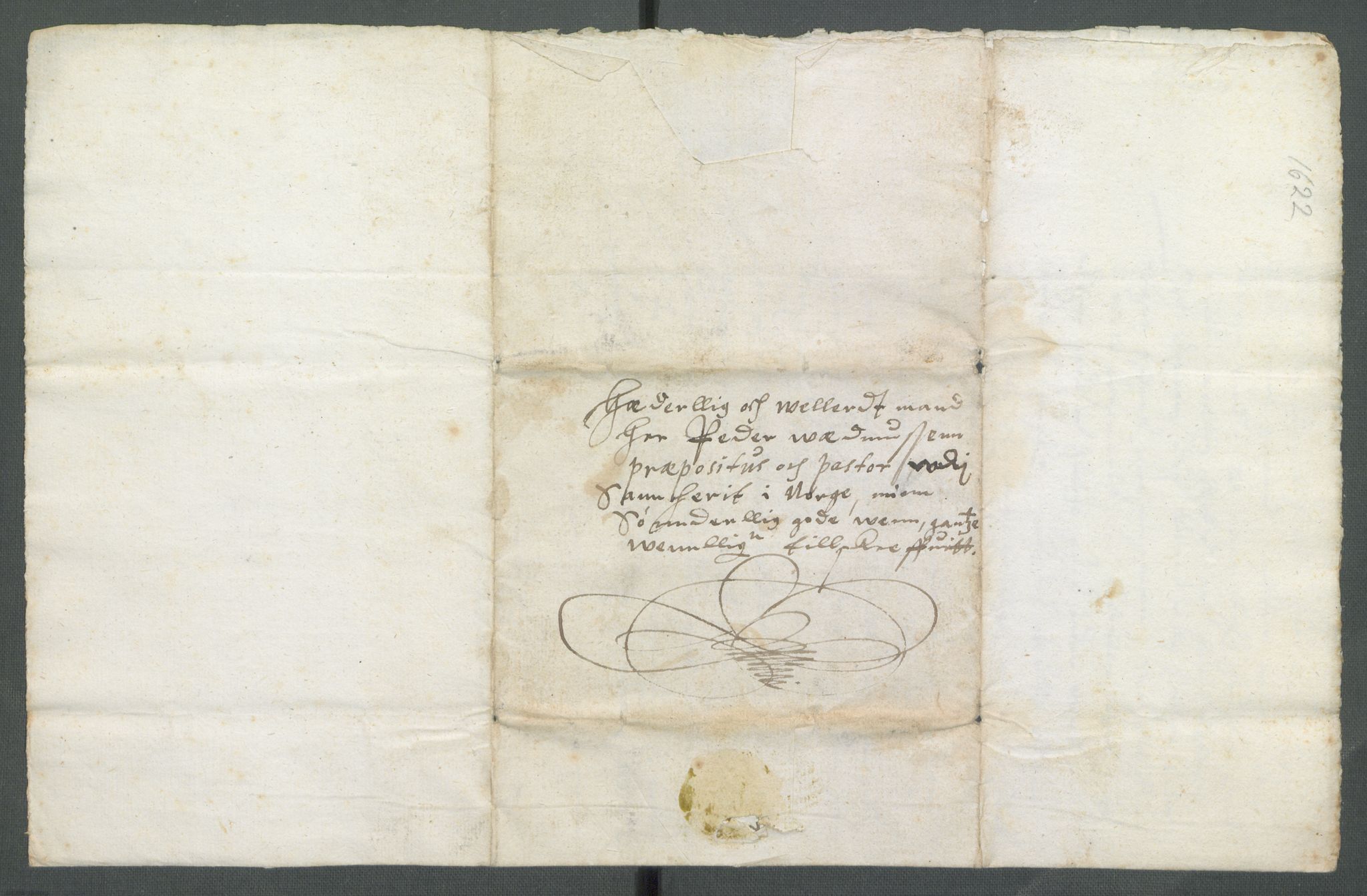Riksarkivets diplomsamling, AV/RA-EA-5965/F02/L0130: Dokumenter, 1622, s. 54