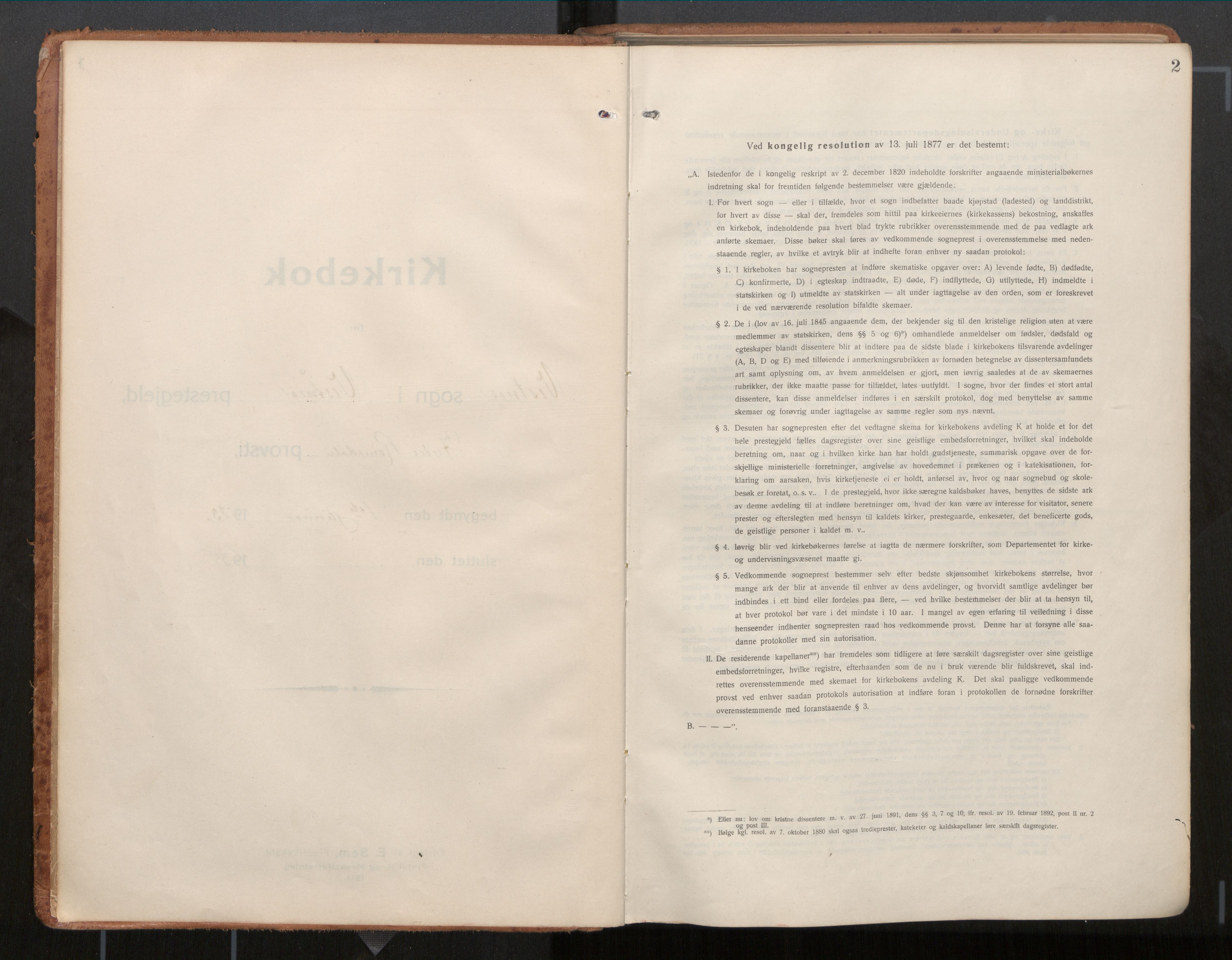 Ministerialprotokoller, klokkerbøker og fødselsregistre - Møre og Romsdal, SAT/A-1454/539/L0534a: Ministerialbok nr. 539A08, 1912-1935, s. 2