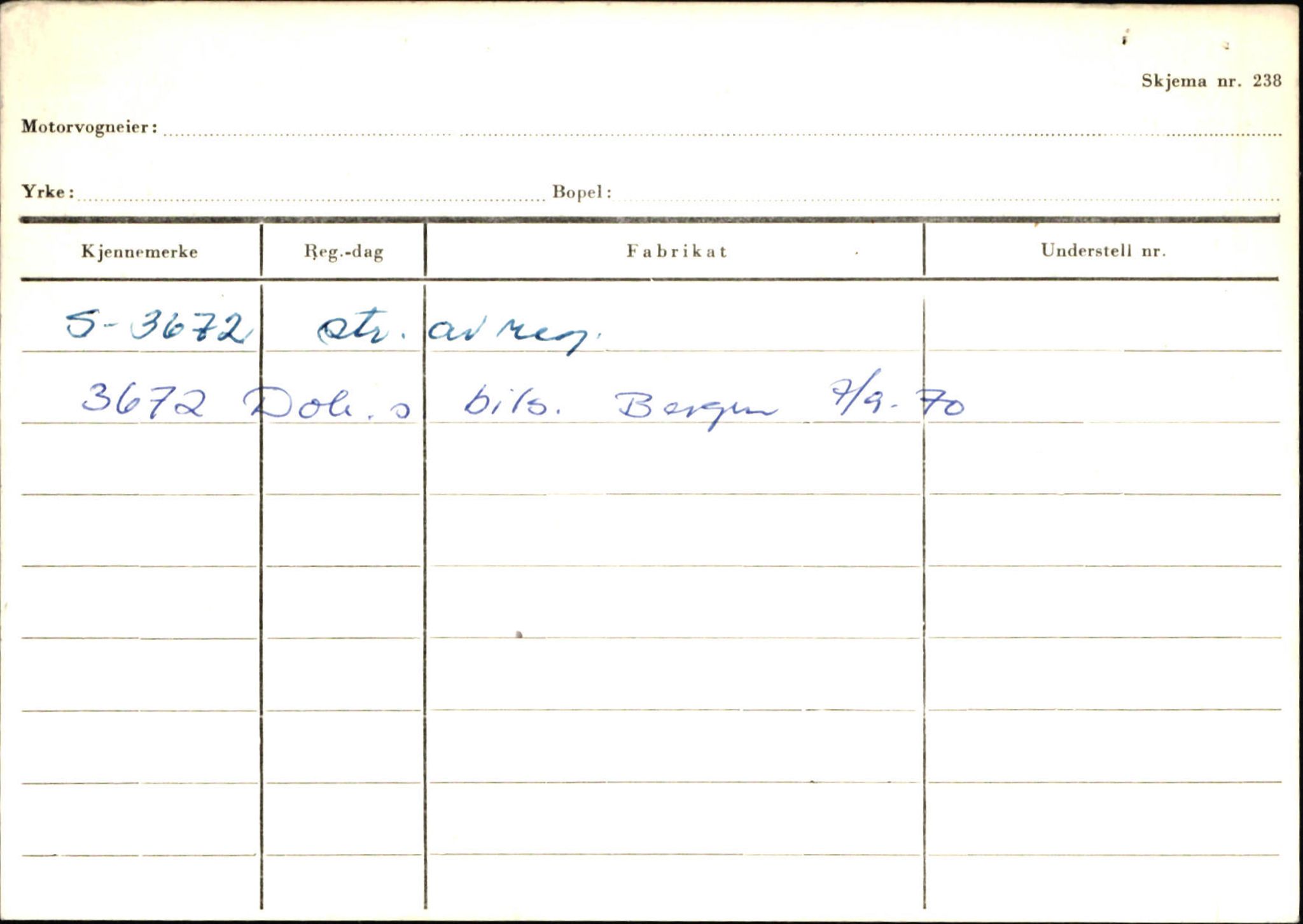 Statens vegvesen, Sogn og Fjordane vegkontor, AV/SAB-A-5301/4/F/L0125: Eigarregister Sogndal V-Å. Aurland A-Å. Fjaler A-N, 1945-1975, s. 1172