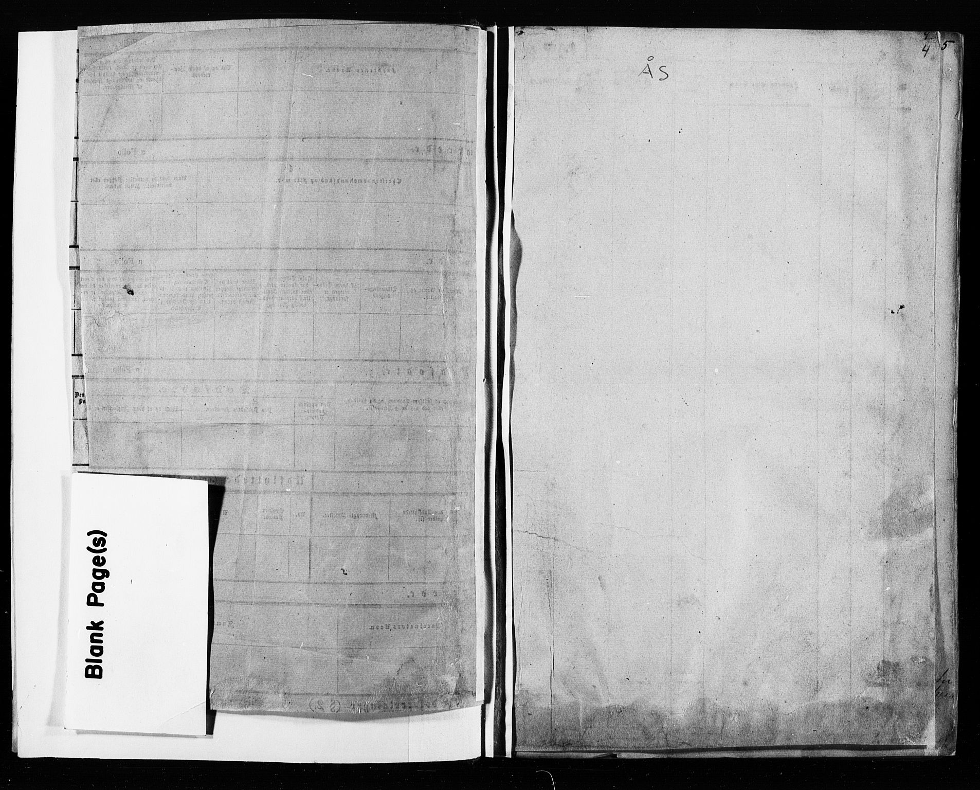 Ås prestekontor Kirkebøker, AV/SAO-A-10894/F/Fa/L0007: Ministerialbok nr. I 7, 1854-1870, s. 4