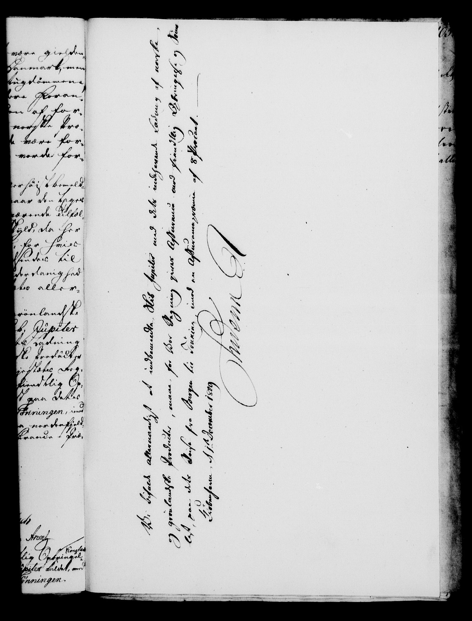 Rentekammeret, Kammerkanselliet, RA/EA-3111/G/Gf/Gfa/L0091: Norsk relasjons- og resolusjonsprotokoll (merket RK 52.91), 1809, s. 426