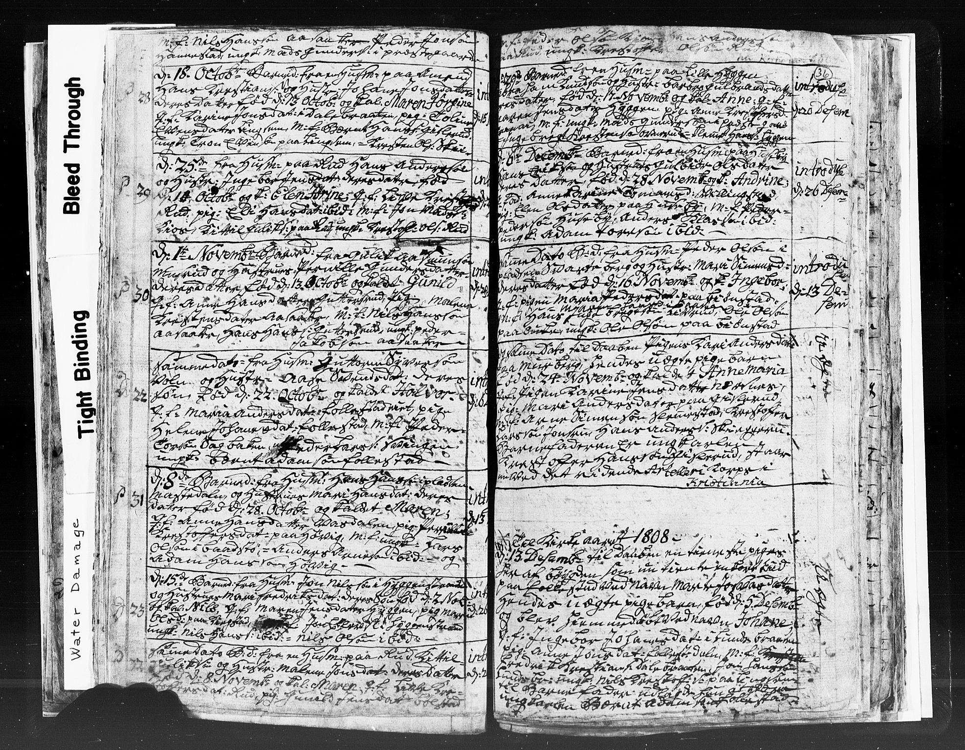 Røyken kirkebøker, SAKO/A-241/G/Ga/L0002: Klokkerbok nr. 2, 1797-1810, s. 36