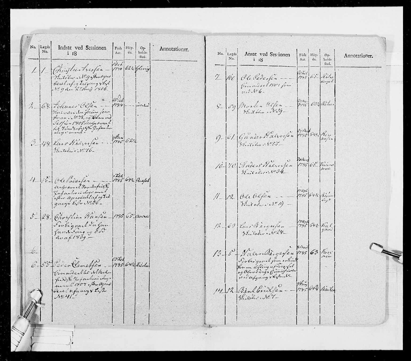 Generalitets- og kommissariatskollegiet, Det kongelige norske kommissariatskollegium, AV/RA-EA-5420/E/Eh/L0026: Skiløperkompaniene, 1805-1810, s. 380
