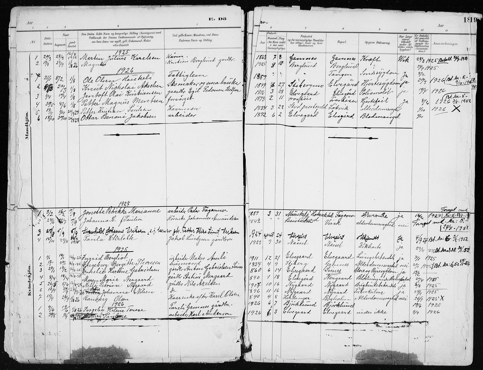Ministerialprotokoller, klokkerbøker og fødselsregistre - Nordland, AV/SAT-A-1459/867/L0968: Klokkerbok nr. 867C03, 1885-1928, s. 18