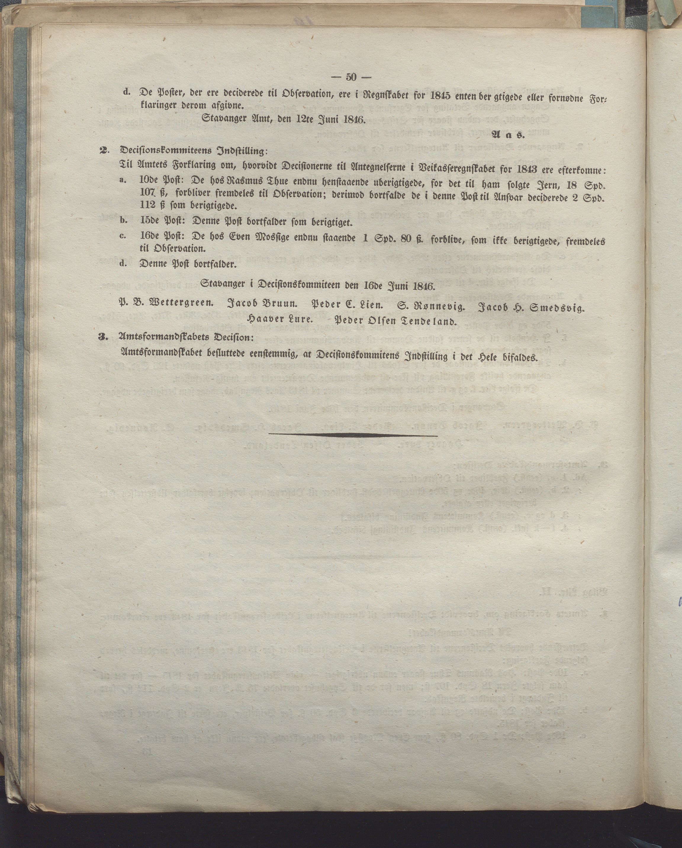 Rogaland fylkeskommune - Fylkesrådmannen , IKAR/A-900/A, 1838-1848, s. 273