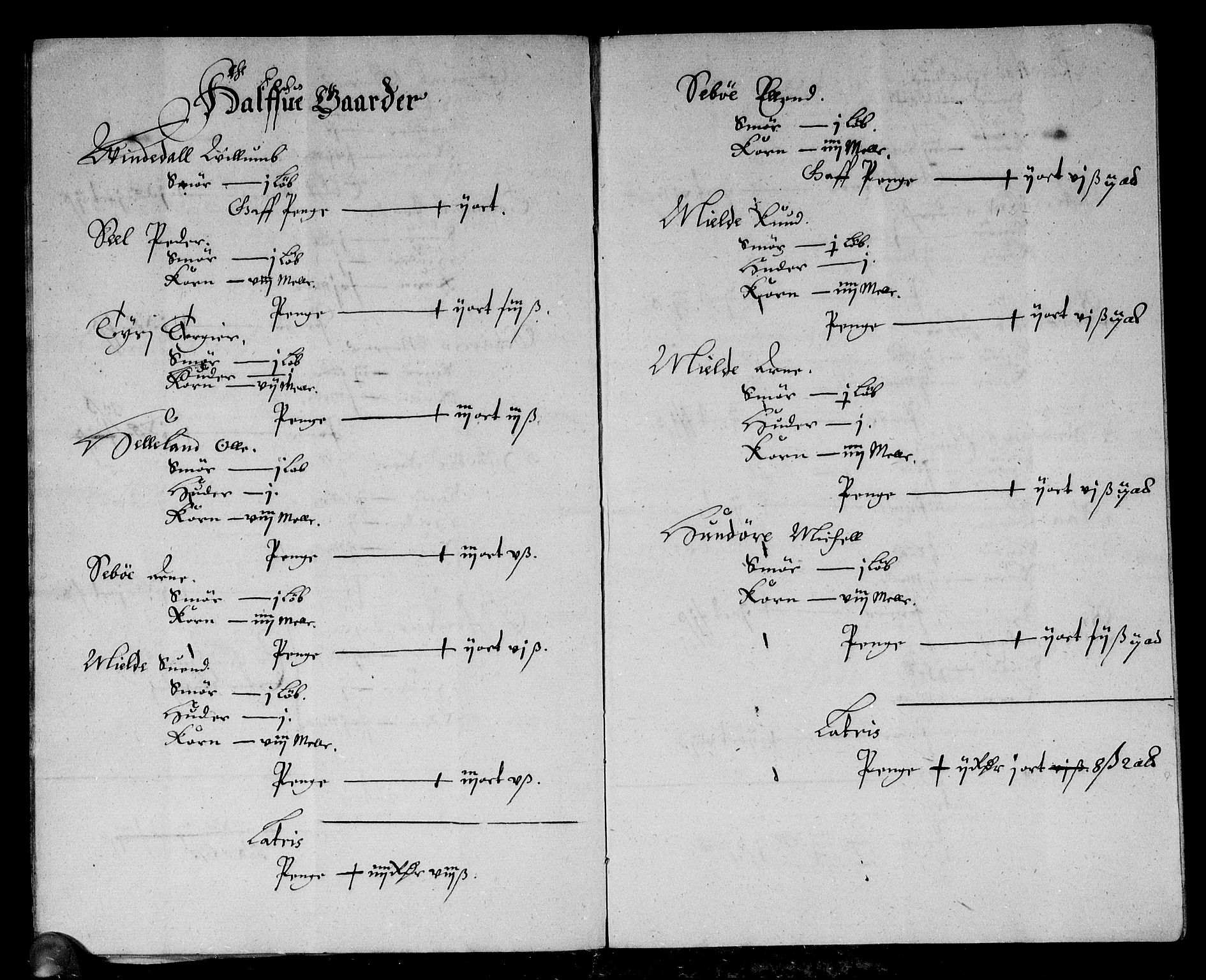 Rentekammeret inntil 1814, Reviderte regnskaper, Stiftamtstueregnskaper, Bergen stiftamt, AV/RA-EA-6043/R/Rc/L0014: Bergen stiftamt, 1664