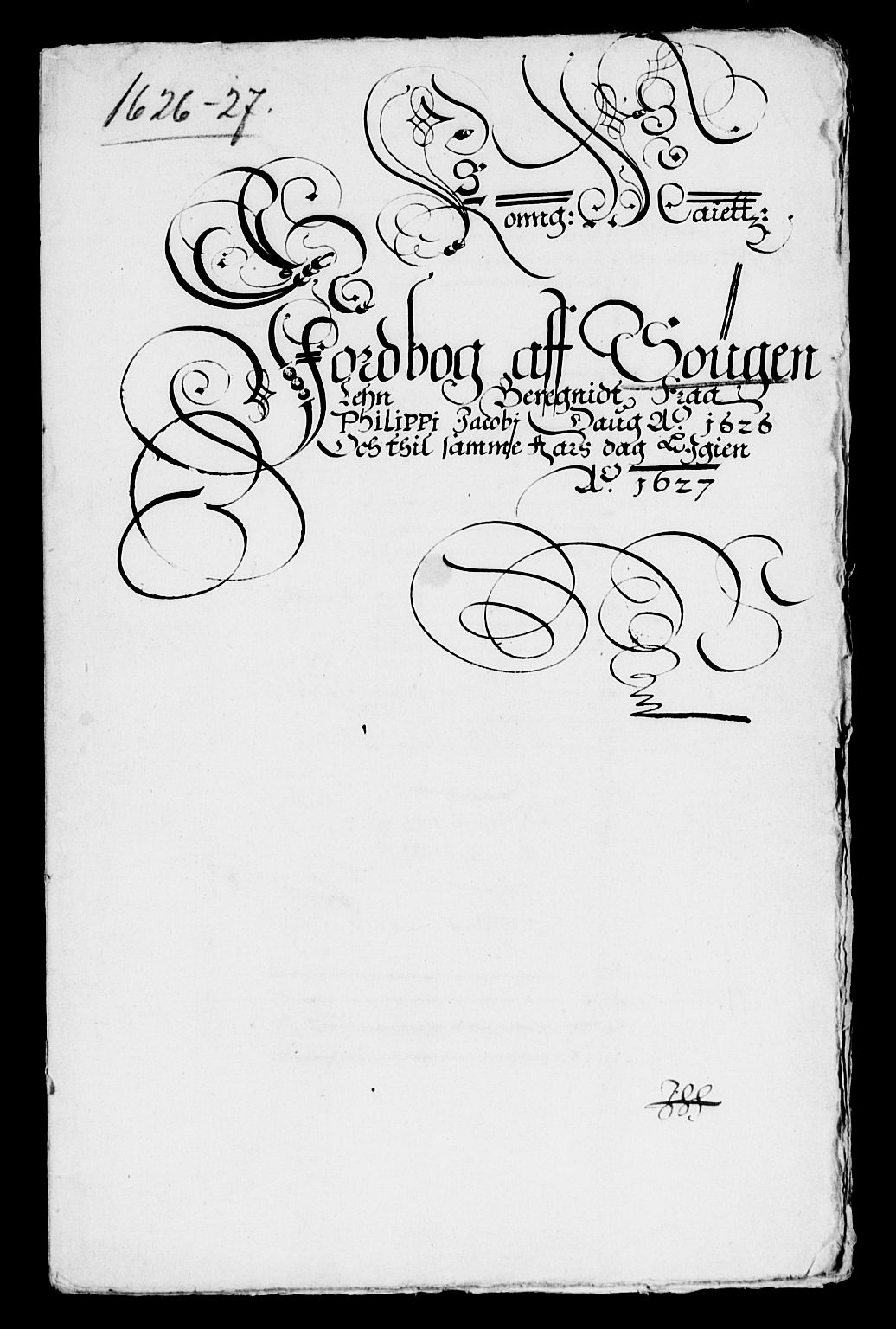 Rentekammeret inntil 1814, Reviderte regnskaper, Lensregnskaper, RA/EA-5023/R/Rb/Rbt/L0041: Bergenhus len, 1626-1627