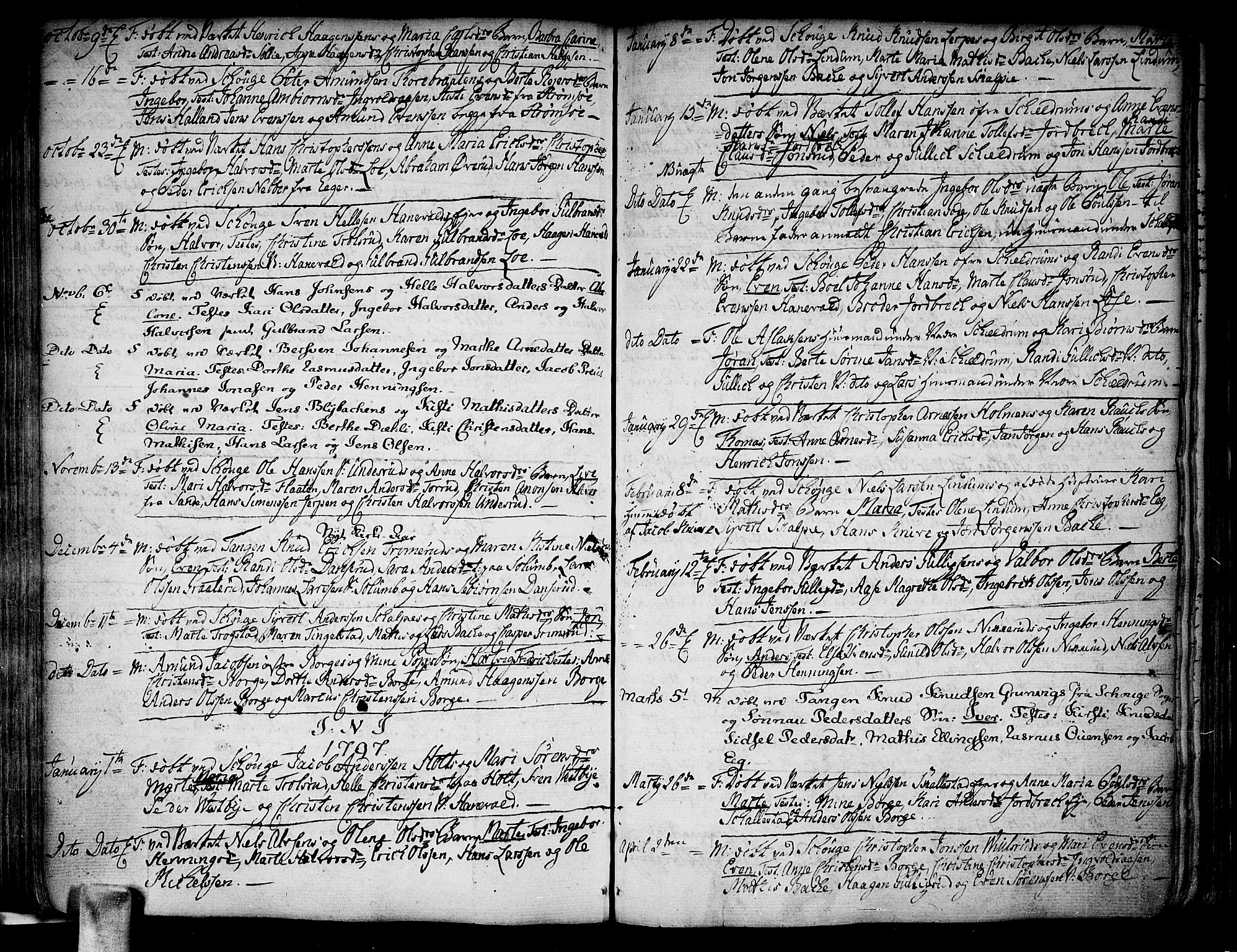 Skoger kirkebøker, SAKO/A-59/F/Fa/L0001: Ministerialbok nr. I 1, 1746-1814, s. 99