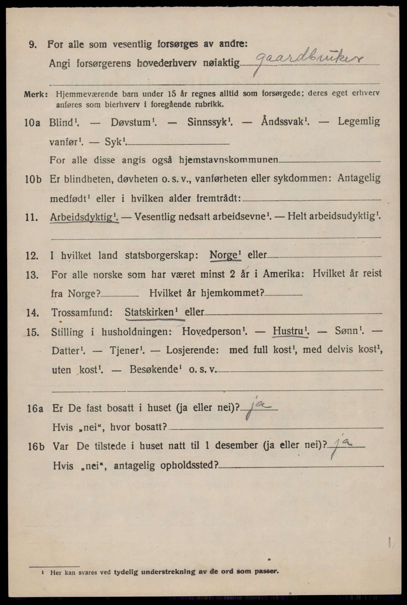 SAST, Folketelling 1920 for 1141 Finnøy herred, 1920, s. 1385