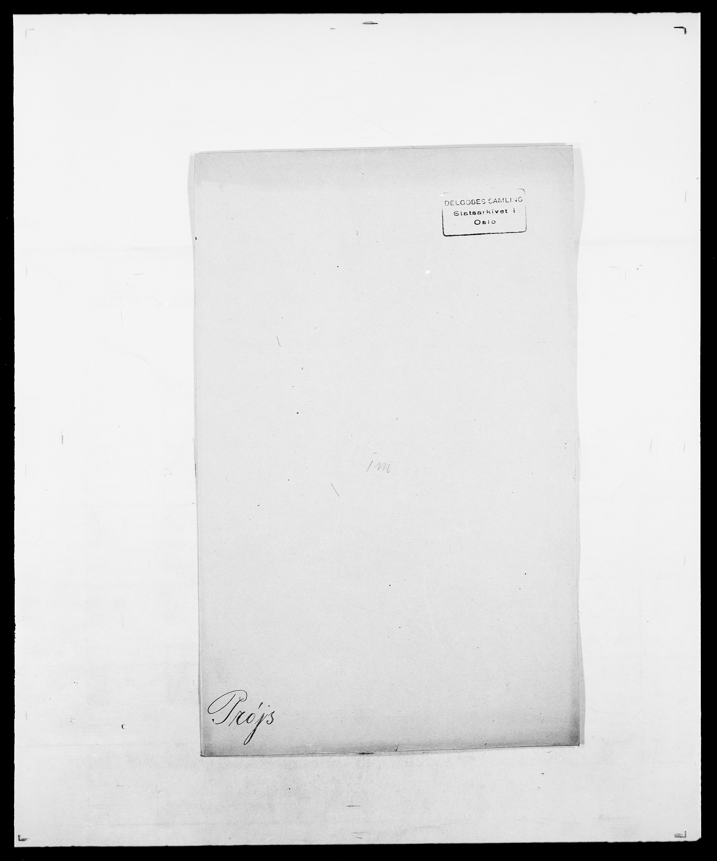 Delgobe, Charles Antoine - samling, SAO/PAO-0038/D/Da/L0031: de Place - Raaum, s. 419