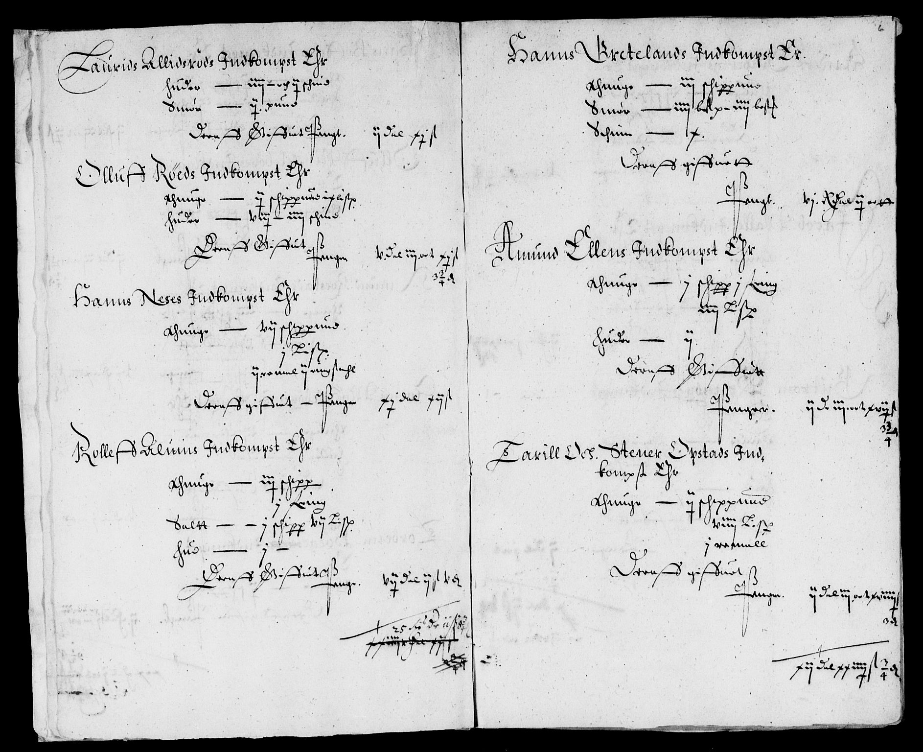 Rentekammeret inntil 1814, Reviderte regnskaper, Lensregnskaper, AV/RA-EA-5023/R/Rb/Rbc/L0005: Tune, Åbygge og Veme len, 1642-1644