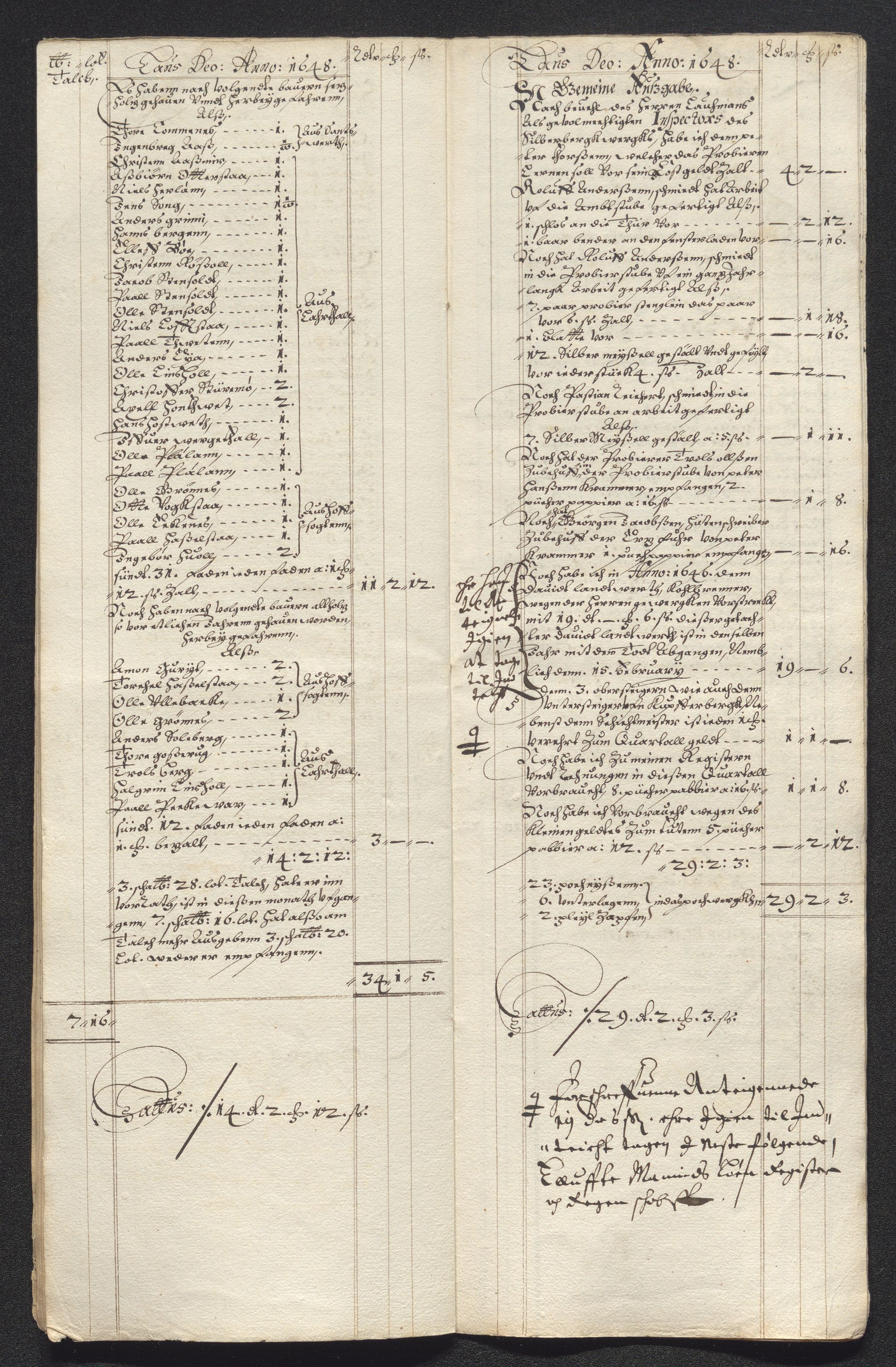 Kongsberg Sølvverk 1623-1816, SAKO/EA-3135/001/D/Dc/Dcd/L0022: Utgiftsregnskap for gruver m.m., 1647-1648, s. 642