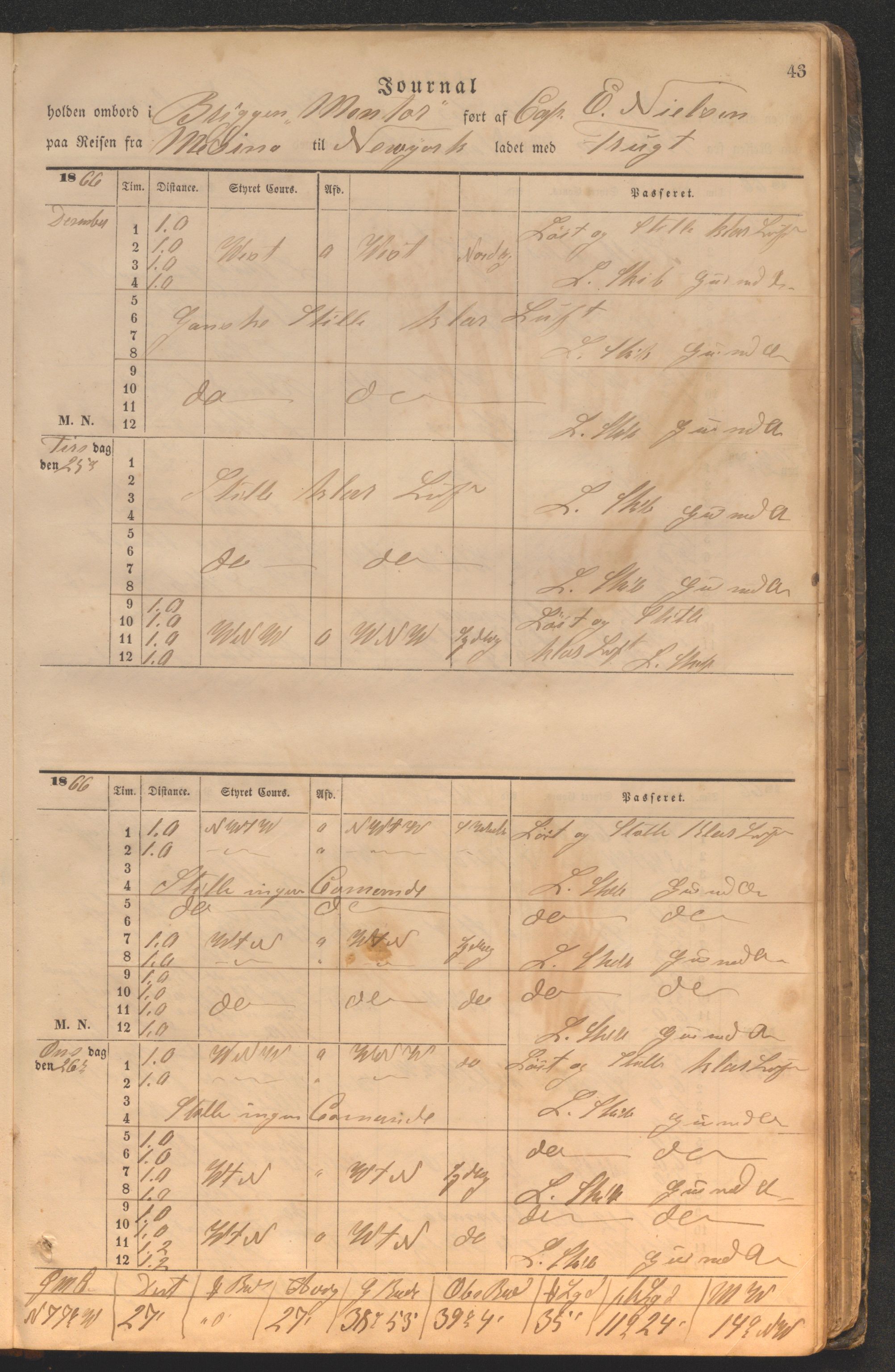 Enkeltstående fartøy, HABI/020/H/Ha, 1866-1869, s. 43