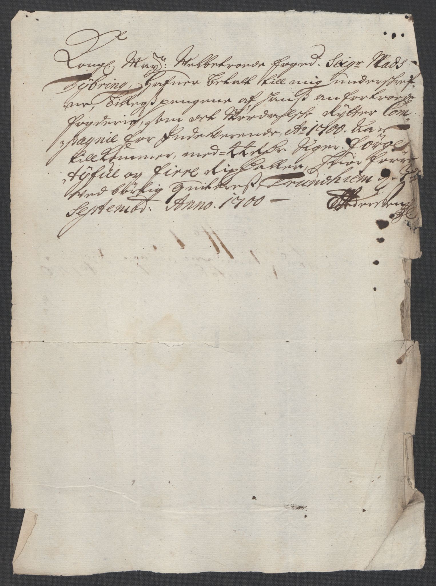 Rentekammeret inntil 1814, Reviderte regnskaper, Fogderegnskap, RA/EA-4092/R61/L4107: Fogderegnskap Strinda og Selbu, 1698-1700, s. 412