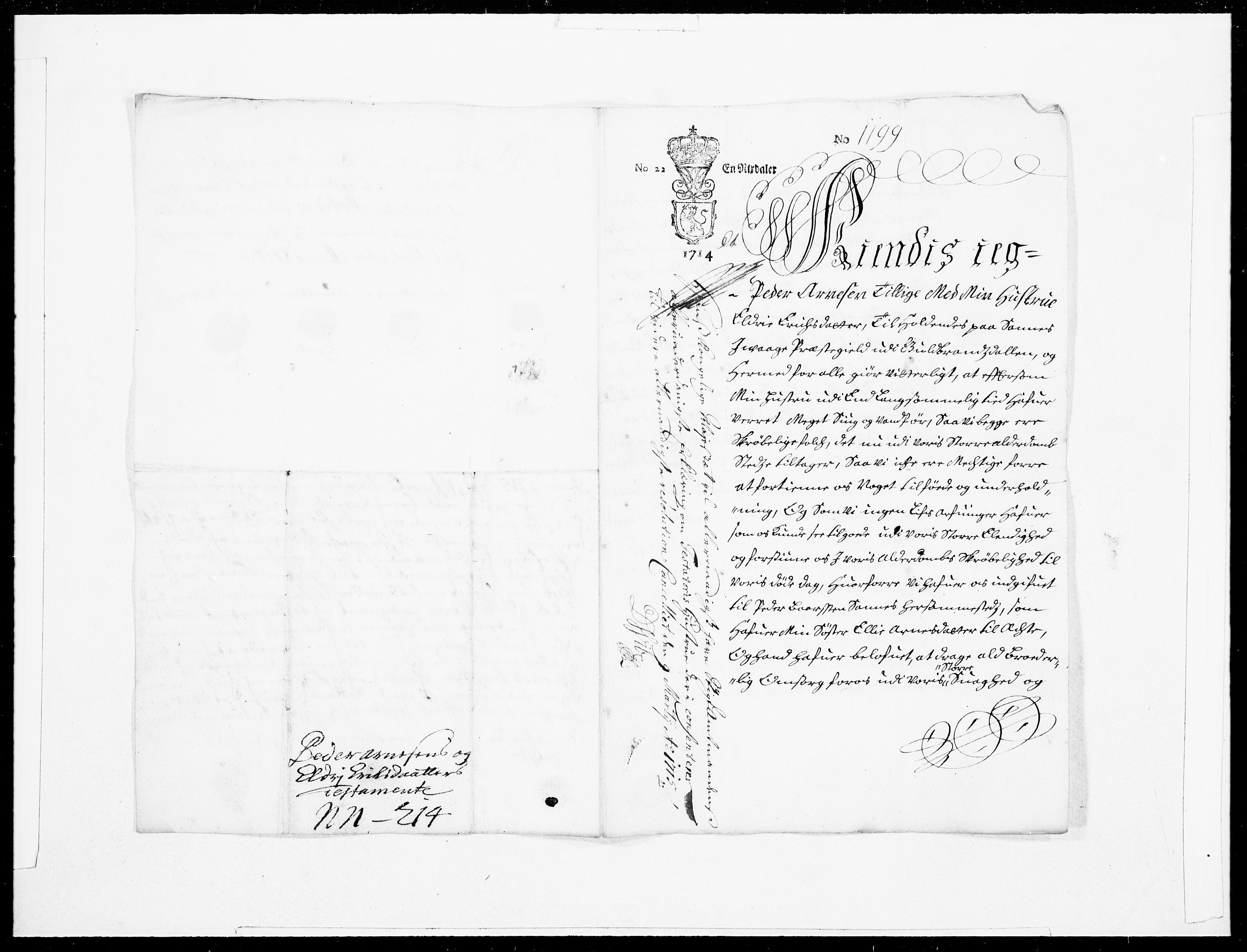 Danske Kanselli 1572-1799, AV/RA-EA-3023/F/Fc/Fcc/Fcca/L0077: Norske innlegg 1572-1799, 1715, s. 47