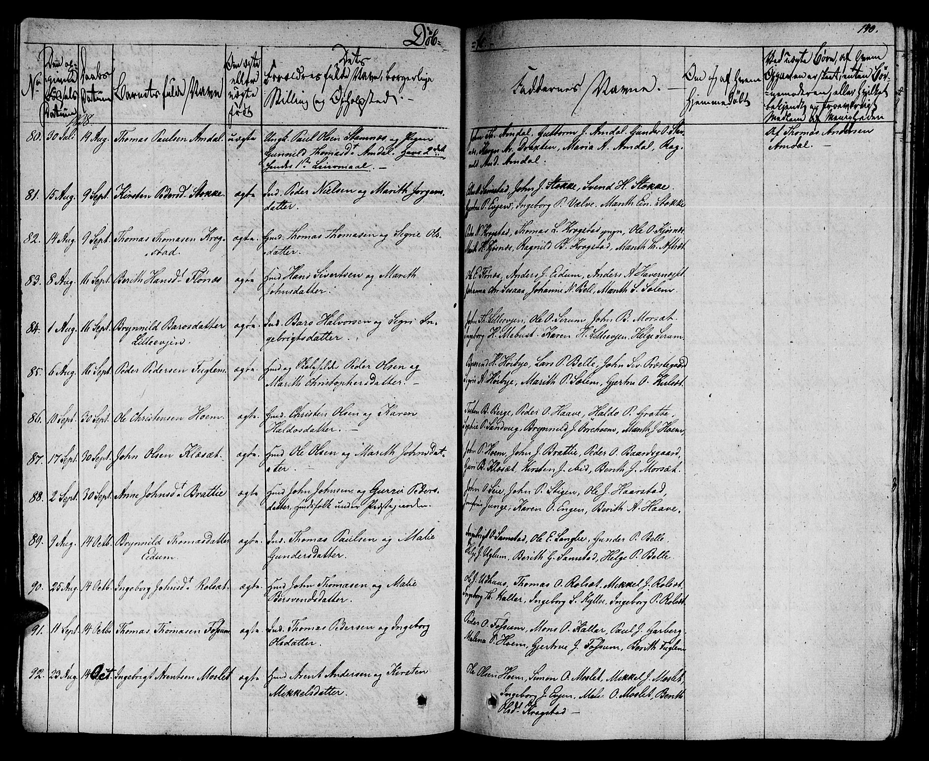 Ministerialprotokoller, klokkerbøker og fødselsregistre - Sør-Trøndelag, SAT/A-1456/695/L1143: Ministerialbok nr. 695A05 /1, 1824-1842, s. 140