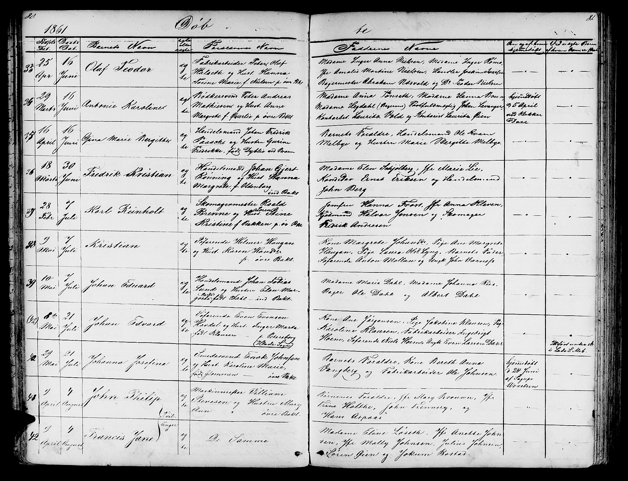 Ministerialprotokoller, klokkerbøker og fødselsregistre - Sør-Trøndelag, AV/SAT-A-1456/604/L0219: Klokkerbok nr. 604C02, 1851-1869, s. 80-81