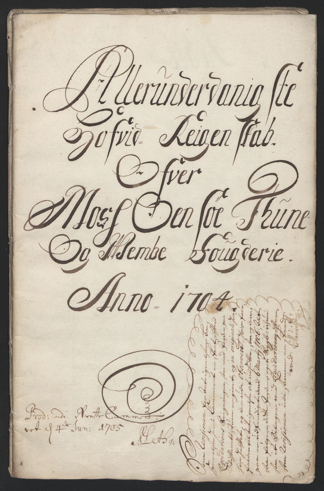 Rentekammeret inntil 1814, Reviderte regnskaper, Fogderegnskap, RA/EA-4092/R04/L0132: Fogderegnskap Moss, Onsøy, Tune, Veme og Åbygge, 1703-1704, s. 357