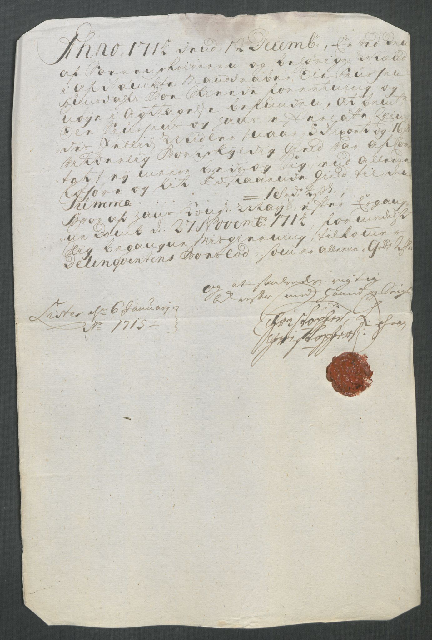 Rentekammeret inntil 1814, Reviderte regnskaper, Fogderegnskap, AV/RA-EA-4092/R43/L2558: Fogderegnskap Lista og Mandal, 1714, s. 114