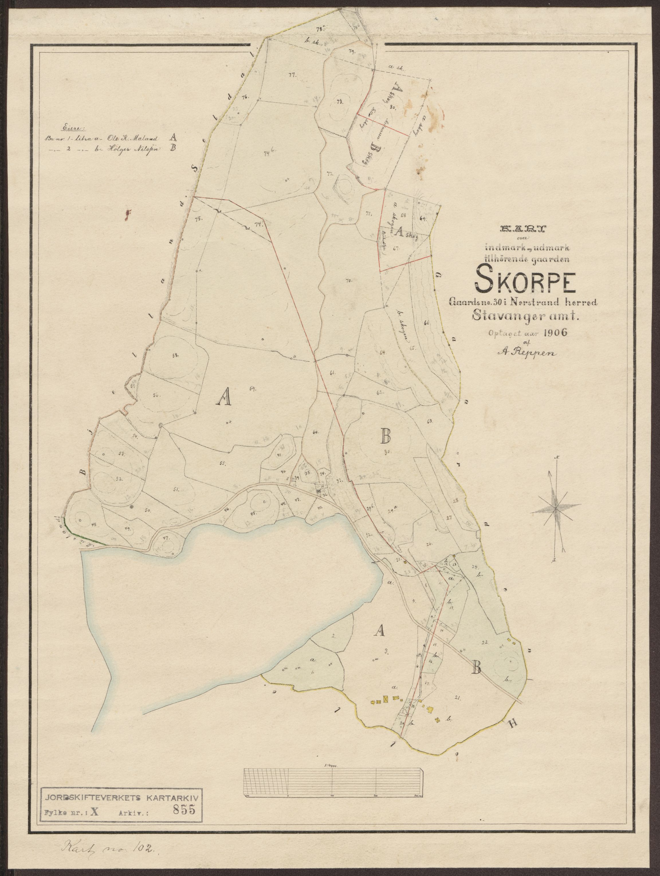 Jordskifteverkets kartarkiv, AV/RA-S-3929/T, 1859-1988, s. 948