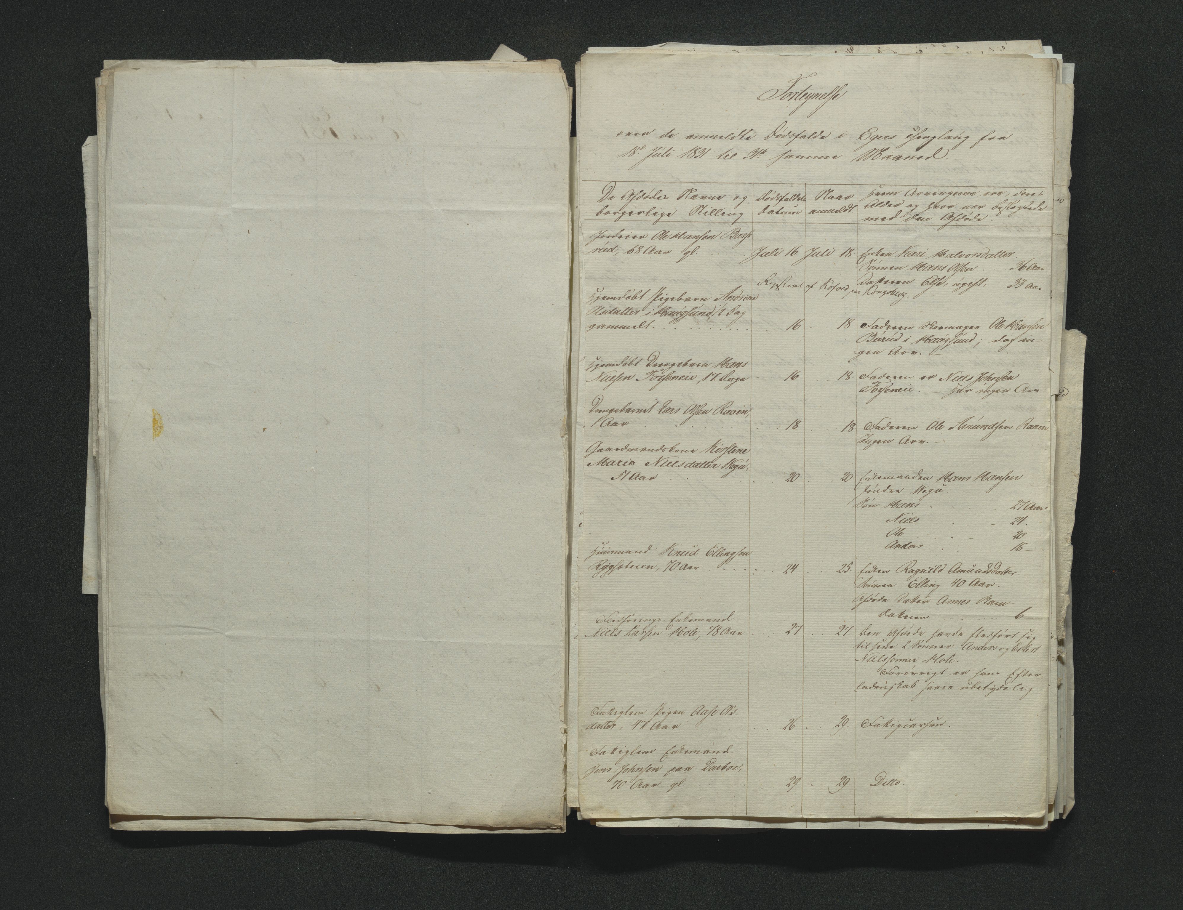 Eiker, Modum og Sigdal sorenskriveri, AV/SAKO-A-123/H/Ha/Hab/L0003: Dødsfallsmeldinger, 1830-1833