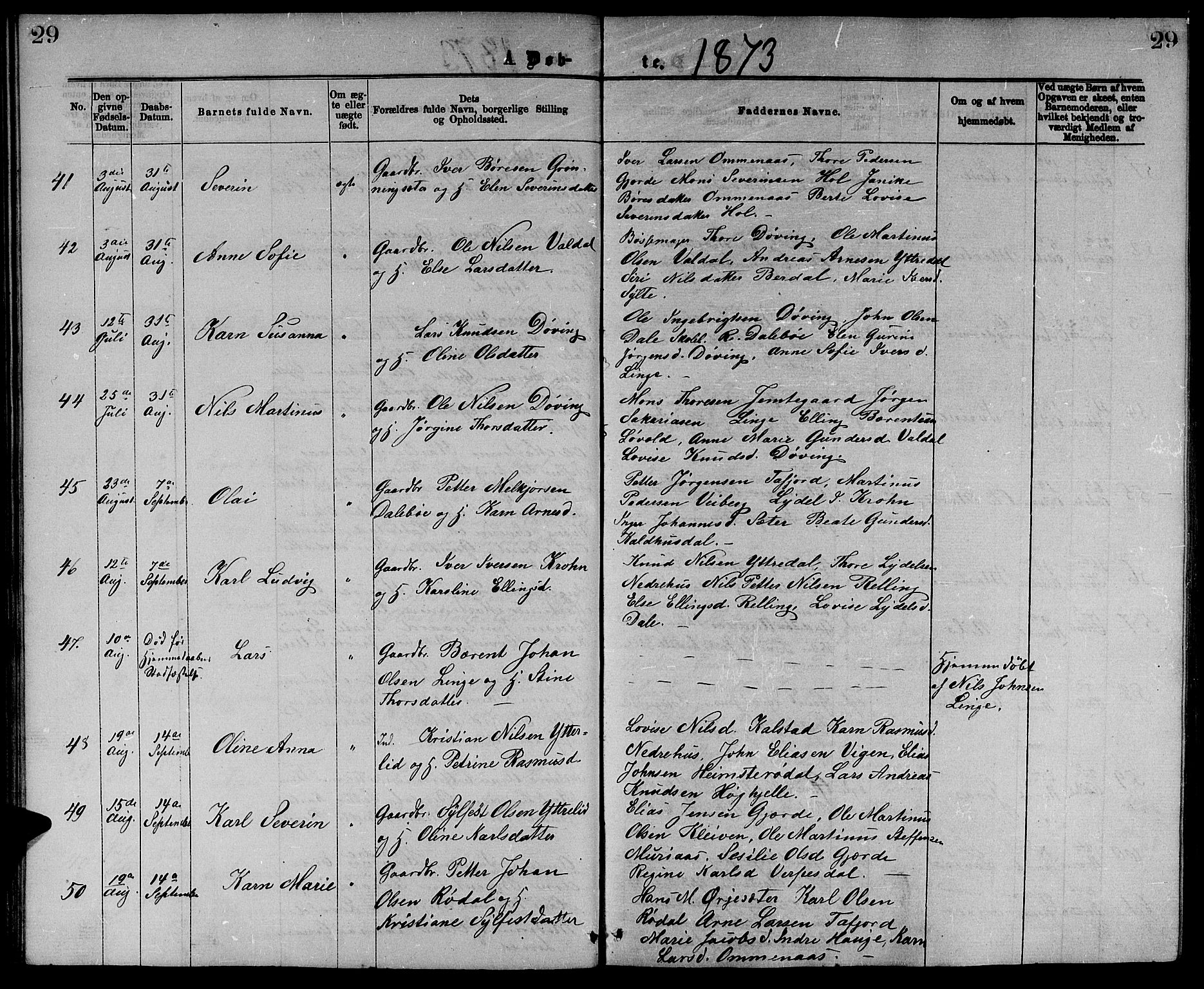 Ministerialprotokoller, klokkerbøker og fødselsregistre - Møre og Romsdal, AV/SAT-A-1454/519/L0262: Klokkerbok nr. 519C03, 1866-1884, s. 29