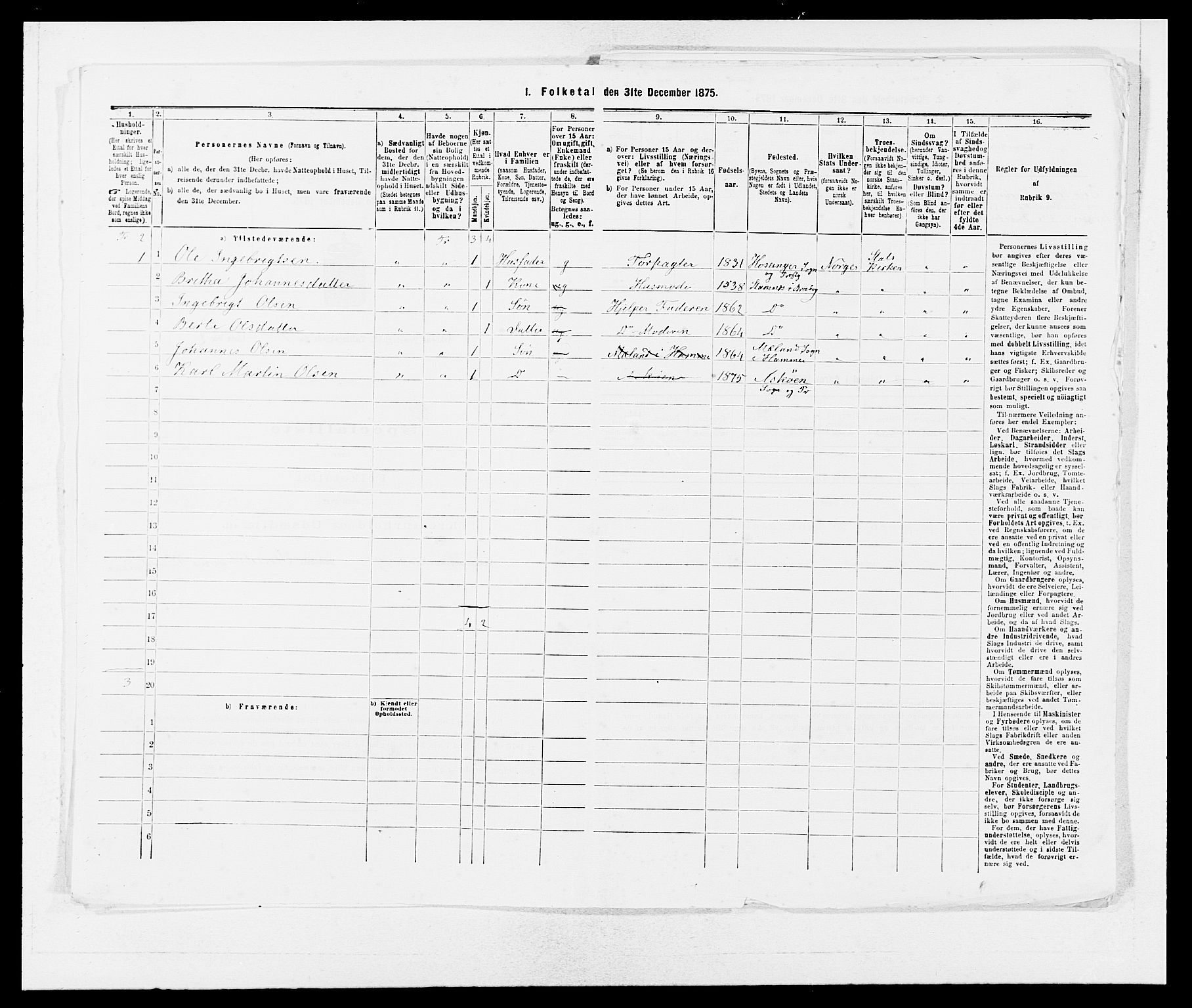 SAB, Folketelling 1875 for 1247P Askøy prestegjeld, 1875, s. 34