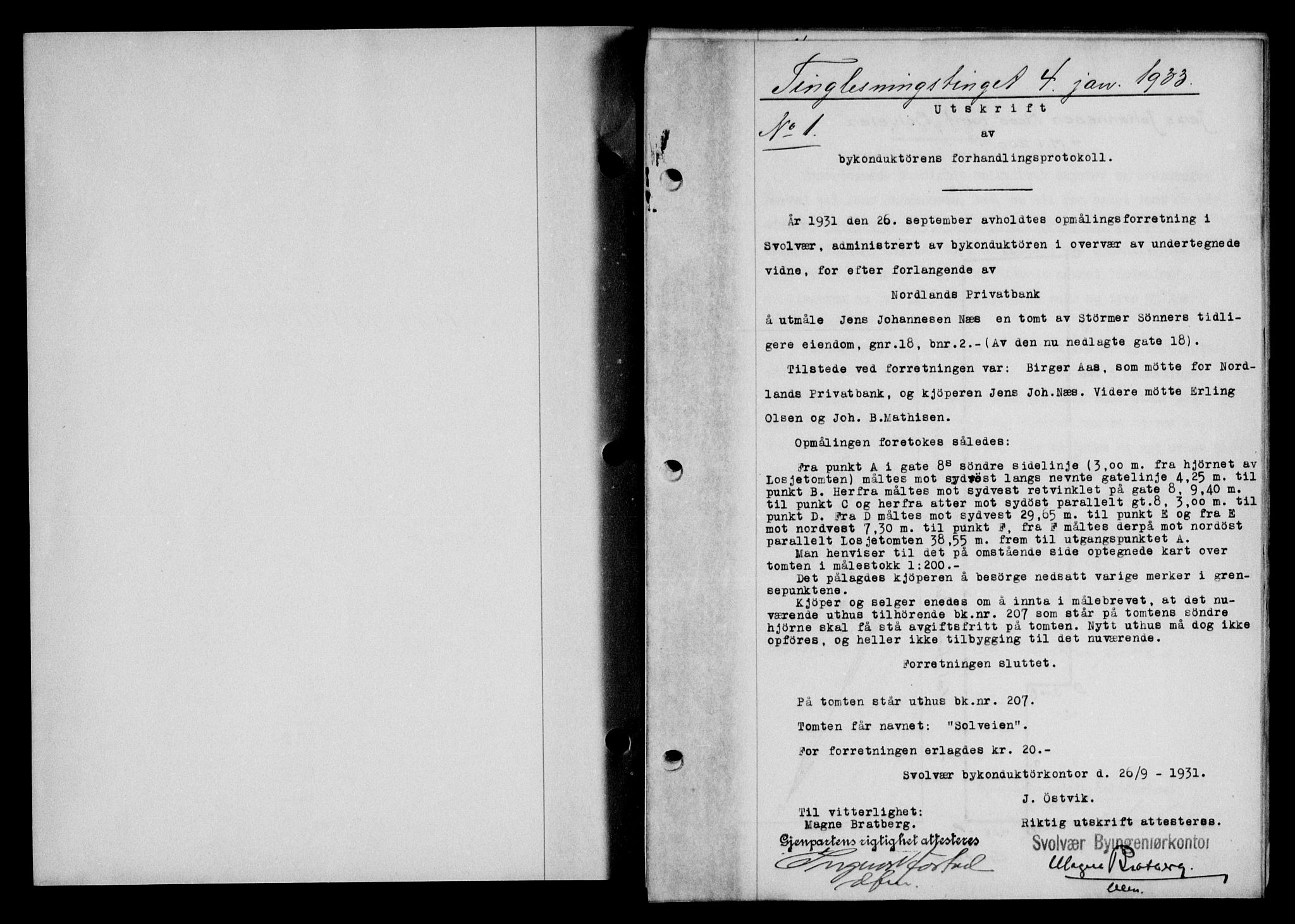 Lofoten sorenskriveri, SAT/A-0017/1/2/2C/L0027b: Pantebok nr. 27b, 1933-1933, Tingl.dato: 04.01.1933