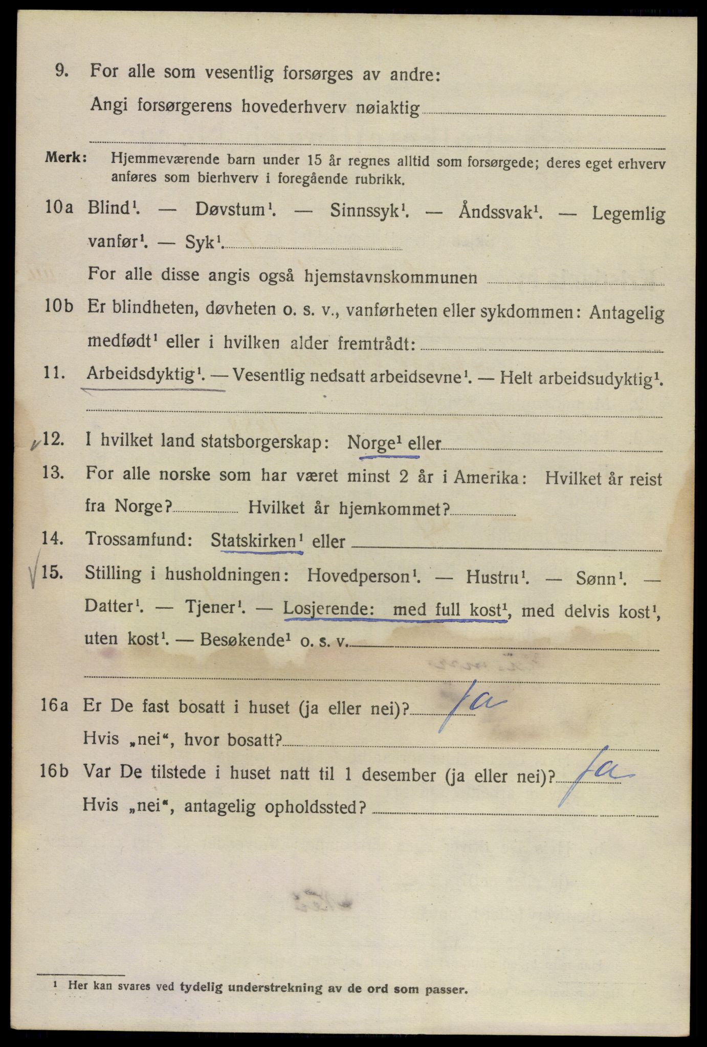 SAO, Folketelling 1920 for 0301 Kristiania kjøpstad, 1920, s. 361846