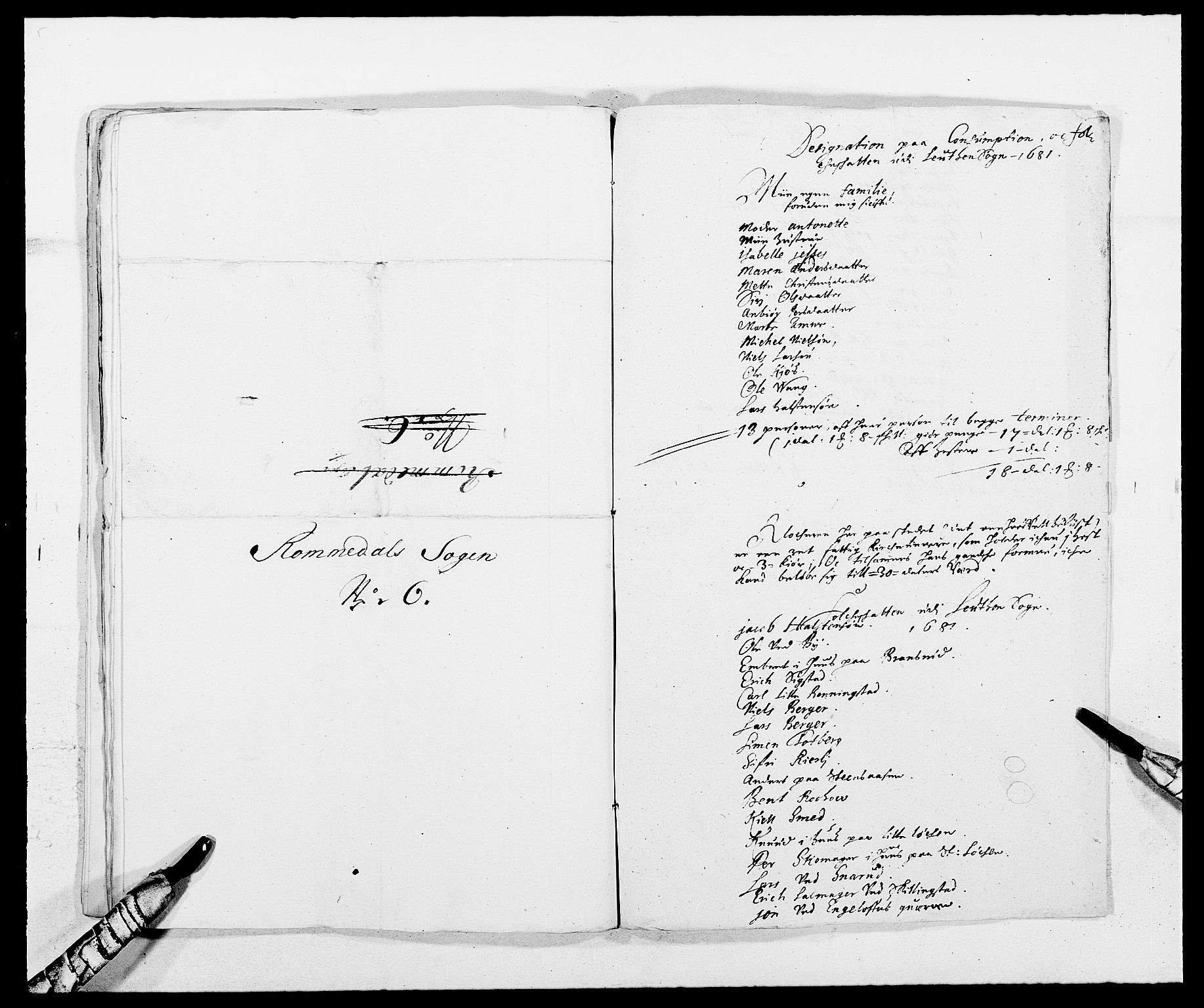 Rentekammeret inntil 1814, Reviderte regnskaper, Fogderegnskap, AV/RA-EA-4092/R16/L1021: Fogderegnskap Hedmark, 1681, s. 207