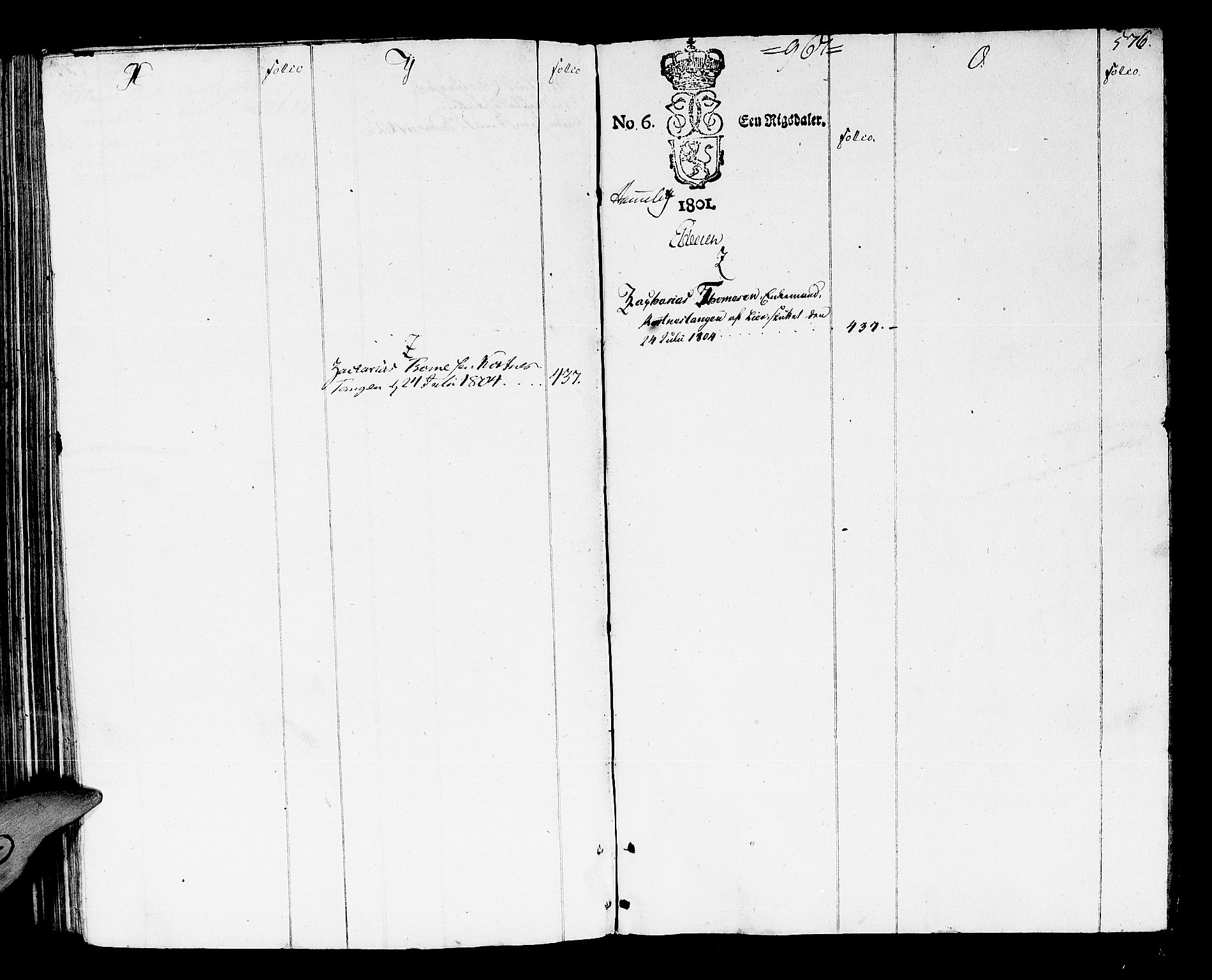 Lier, Røyken og Hurum sorenskriveri, AV/SAKO-A-89/H/Hc/L0008: Skifteprotokoll, 1799-1805, s. 575b-576a