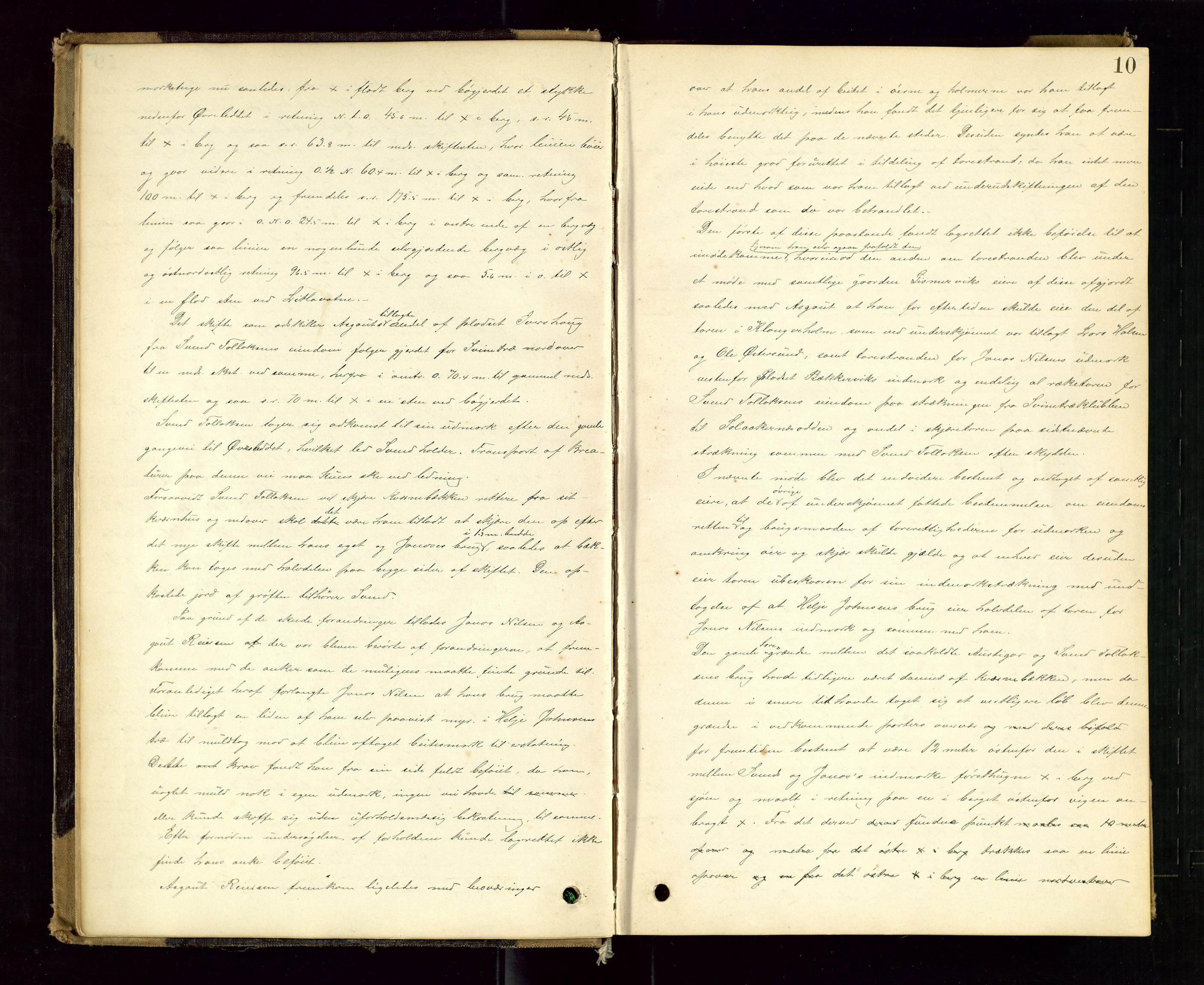 Rogaland jordskifterett, AV/SAST-A-102426/Oa/L0050: Forhandlingsprotokoll, 1884-1894, s. 10