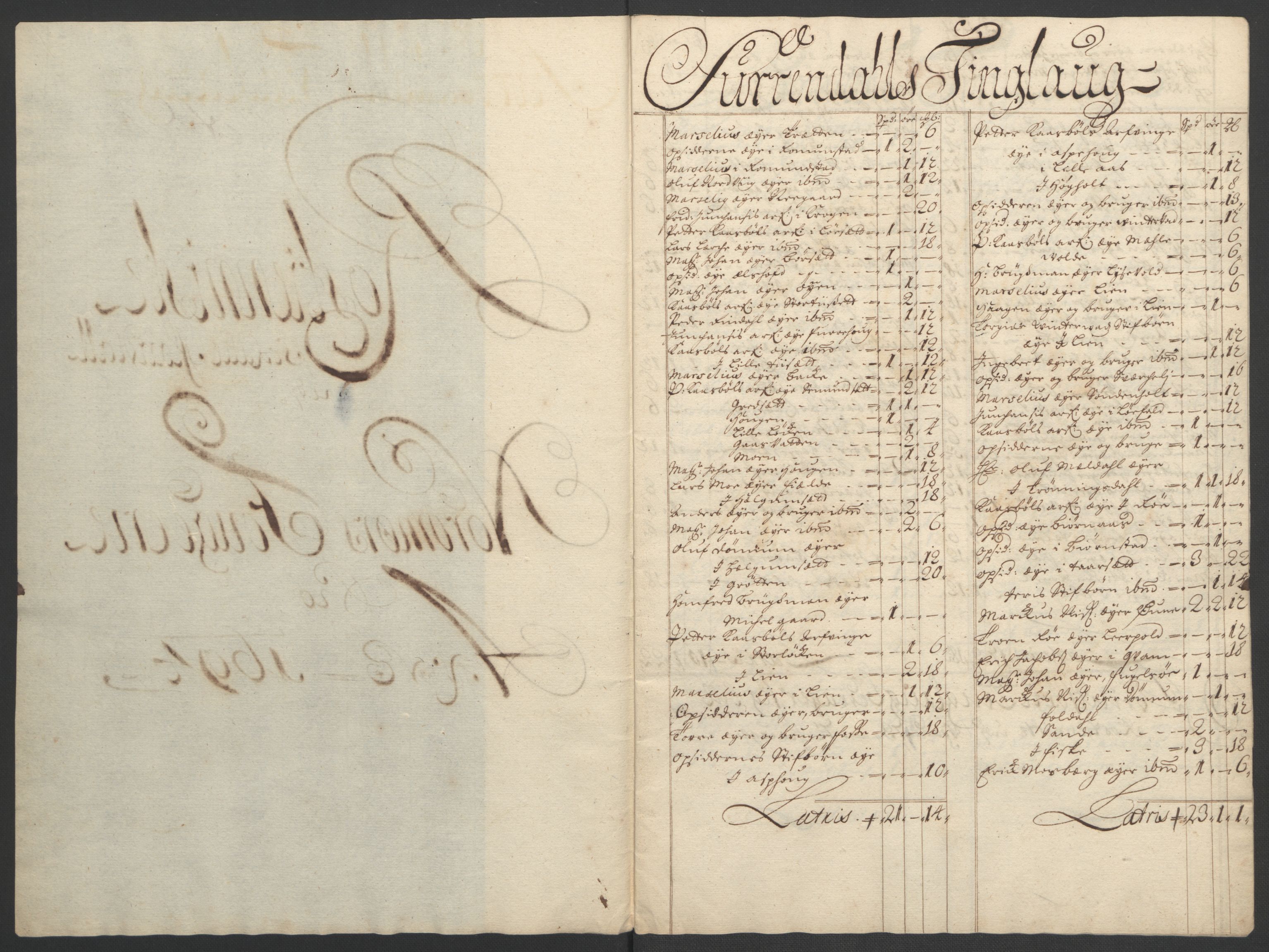 Rentekammeret inntil 1814, Reviderte regnskaper, Fogderegnskap, AV/RA-EA-4092/R56/L3736: Fogderegnskap Nordmøre, 1694-1696, s. 77