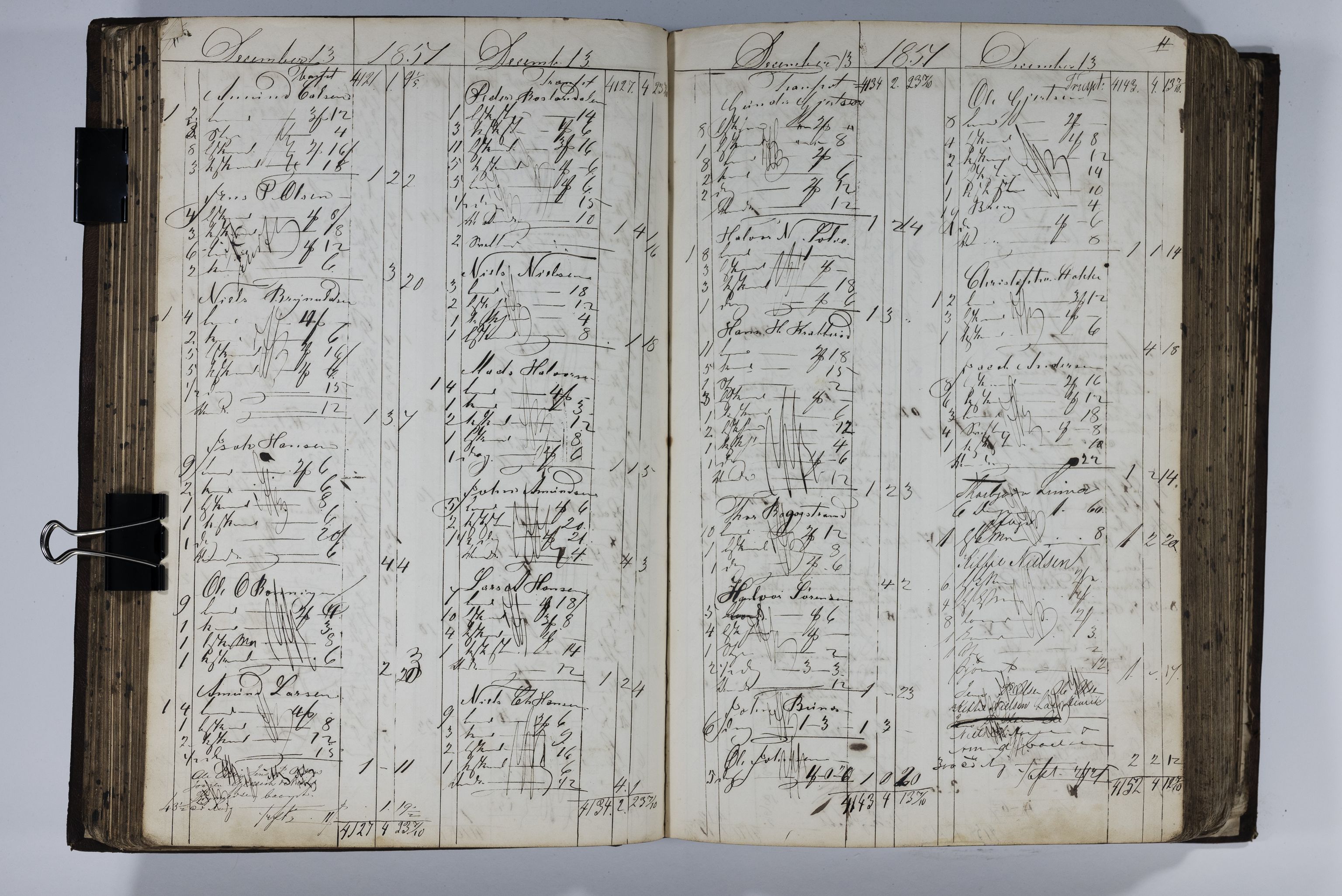 Blehr/ Kjellestad, TEMU/TGM-A-1212/R/Ra/L0005: Hugste bog, 1850-1855, s. 160