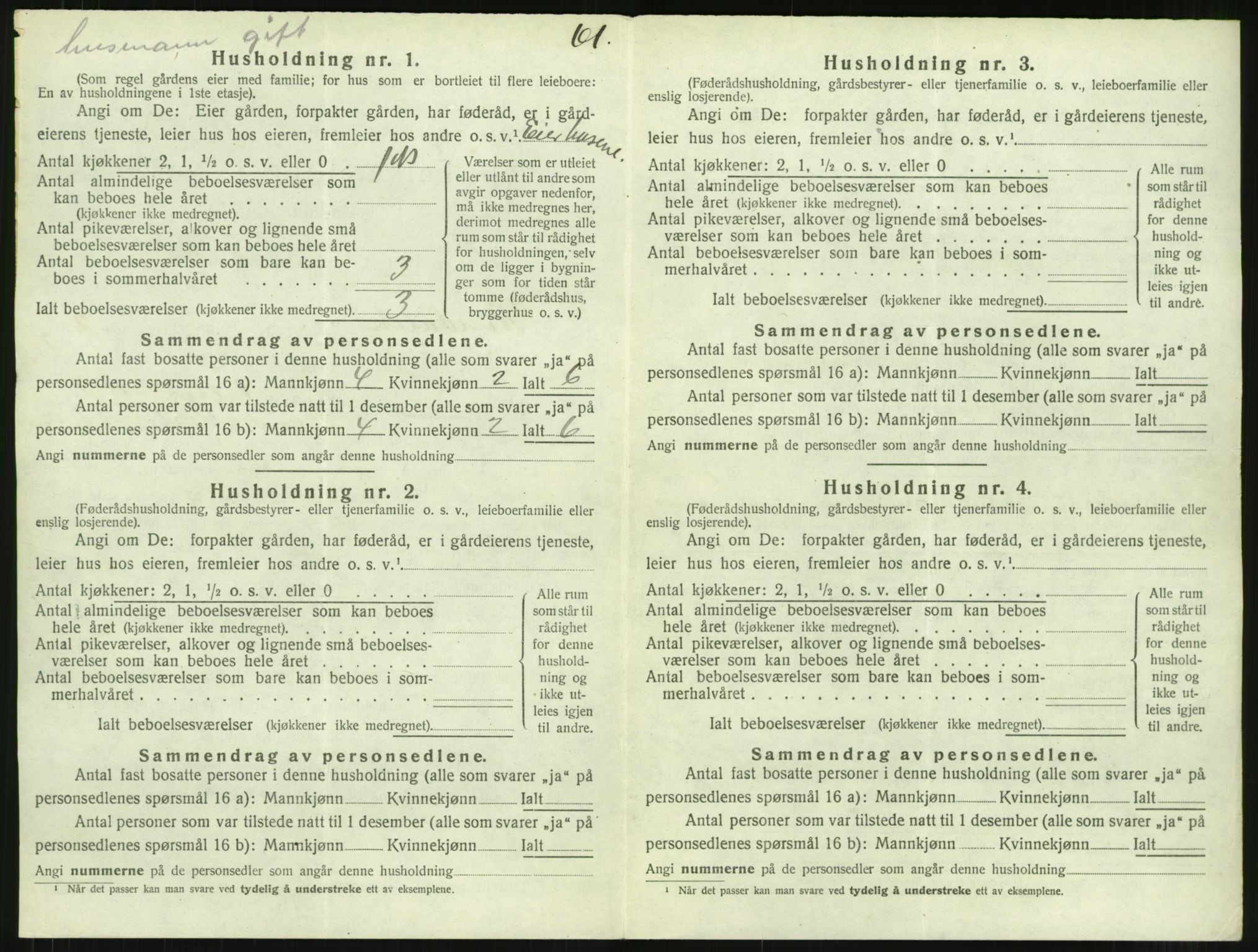 SAT, Folketelling 1920 for 1567 Rindal herred, 1920, s. 185