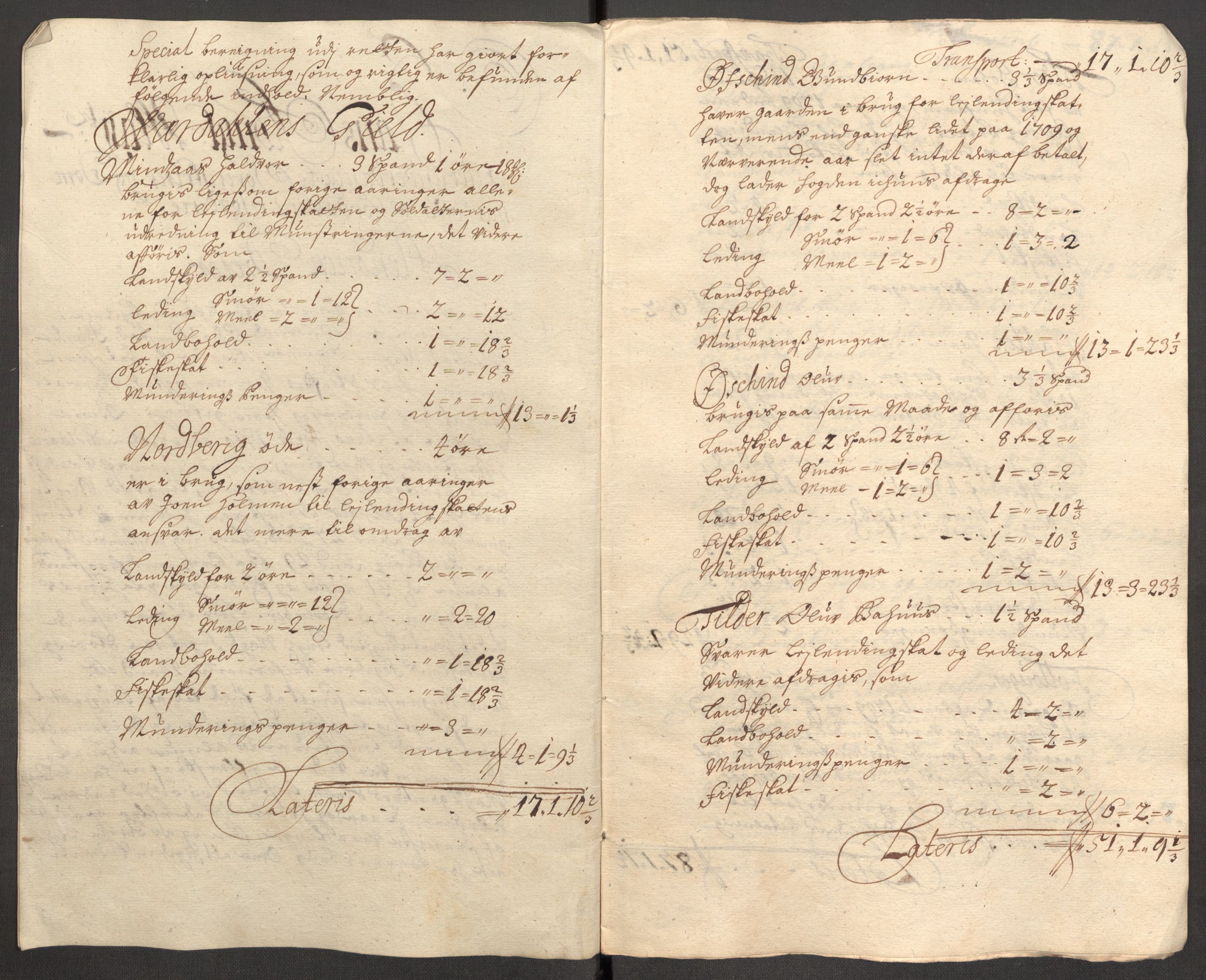Rentekammeret inntil 1814, Reviderte regnskaper, Fogderegnskap, AV/RA-EA-4092/R62/L4200: Fogderegnskap Stjørdal og Verdal, 1710, s. 249