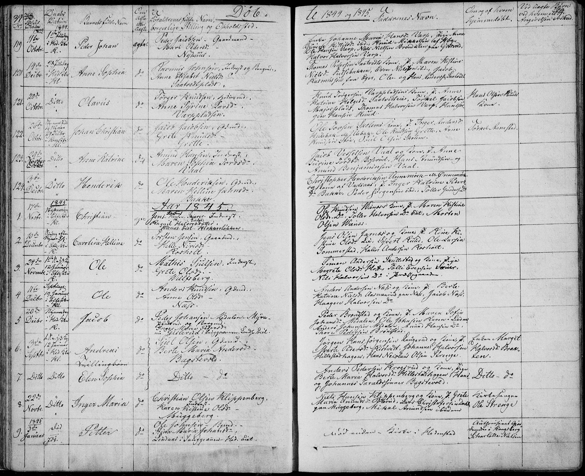 Sandsvær kirkebøker, AV/SAKO-A-244/F/Fa/L0005: Ministerialbok nr. I 5, 1840-1856, s. 78-79