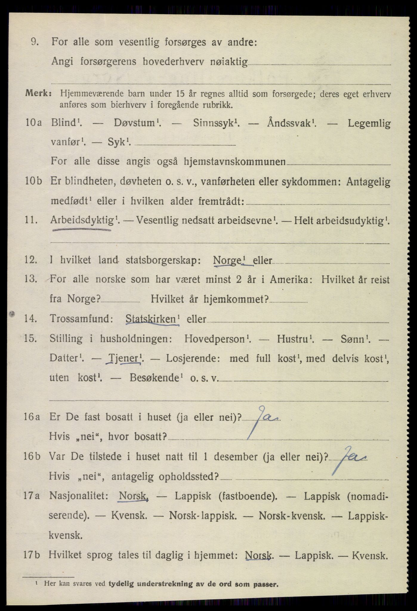 SAT, Folketelling 1920 for 1752 Kolvereid herred, 1920, s. 3936