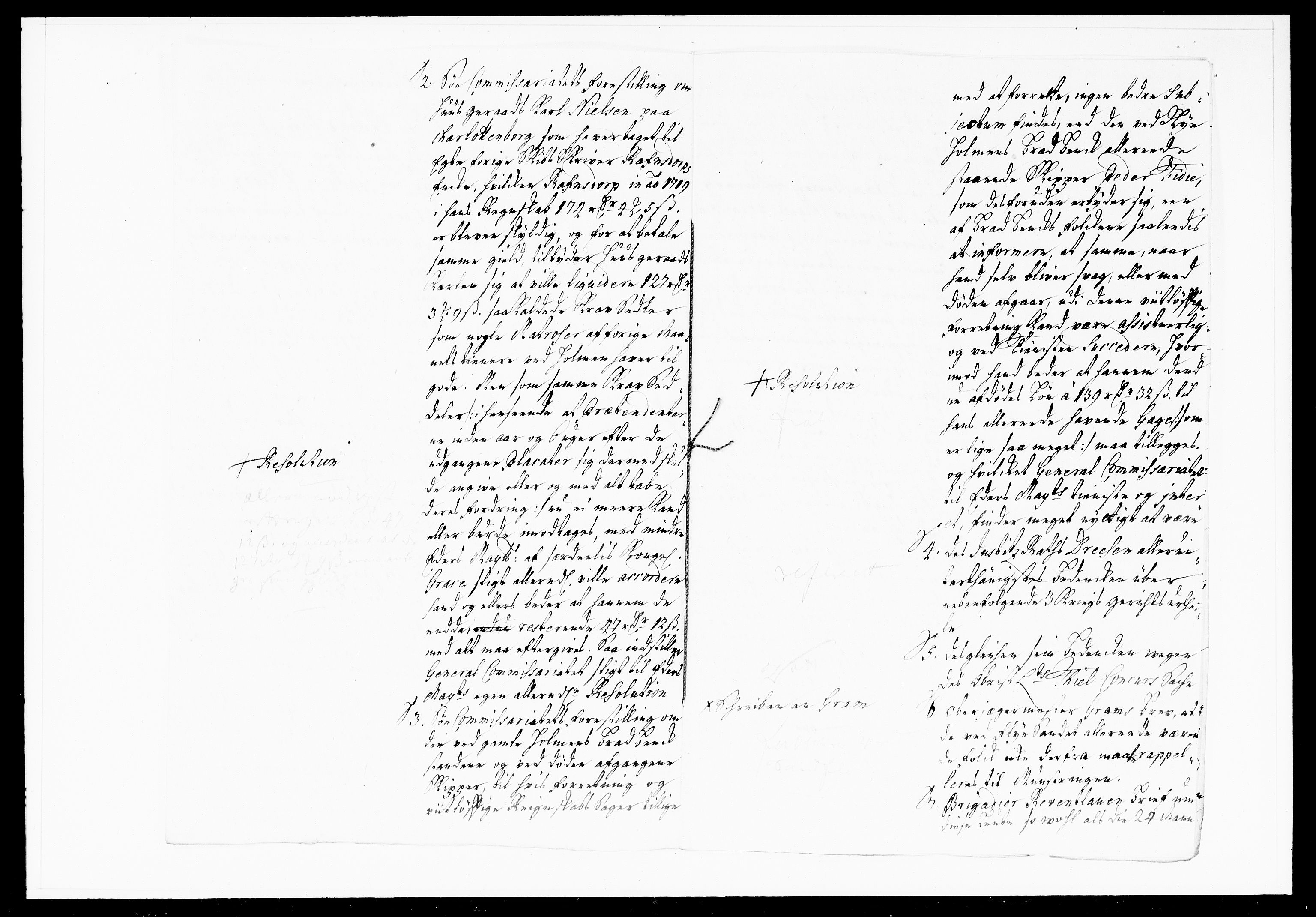 Krigskollegiet, Krigskancelliet, DRA/A-0006/-/1108-1113: Refererede sager, 1733, s. 109