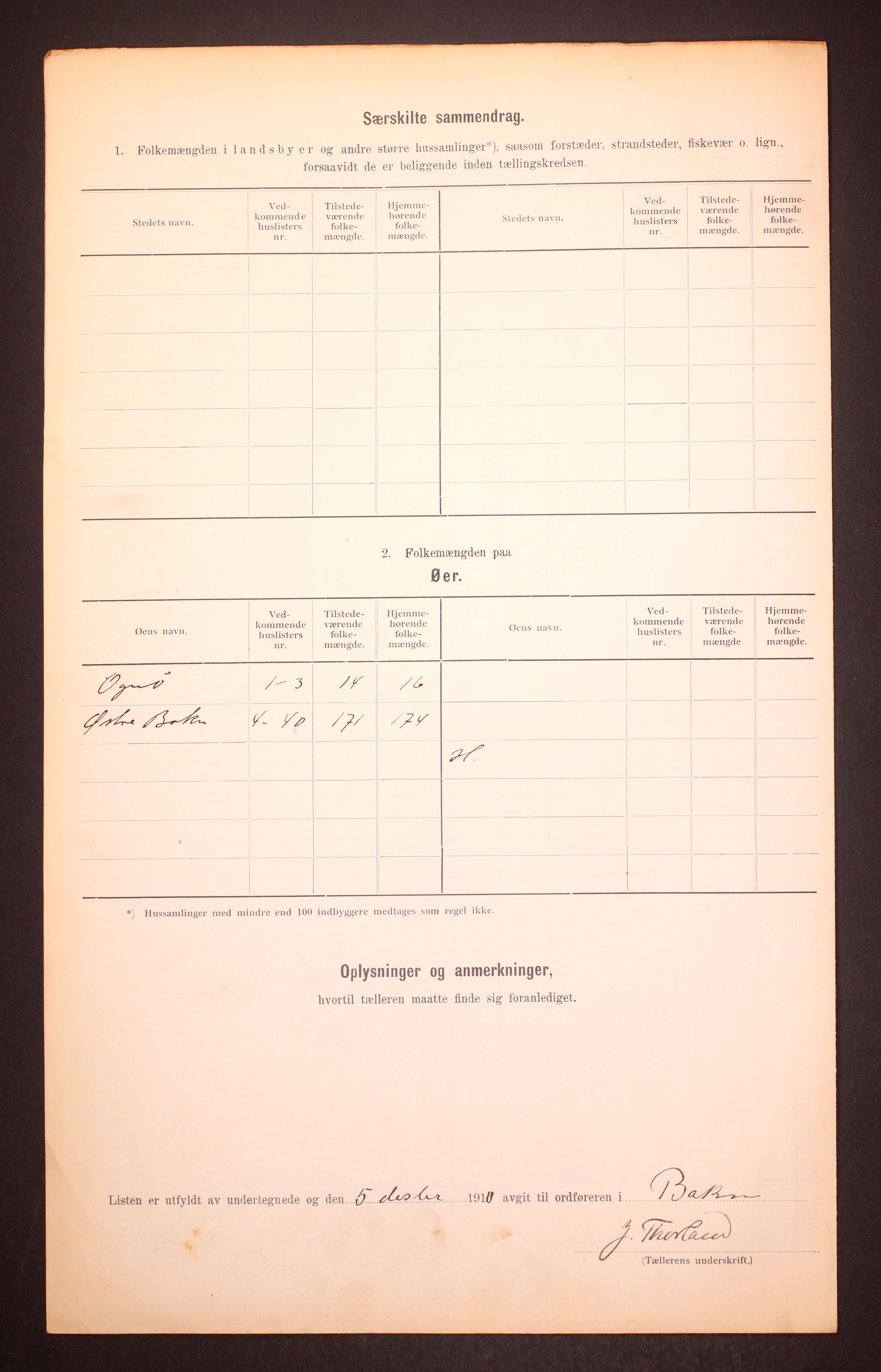 RA, Folketelling 1910 for 1145 Bokn herred, 1910, s. 6