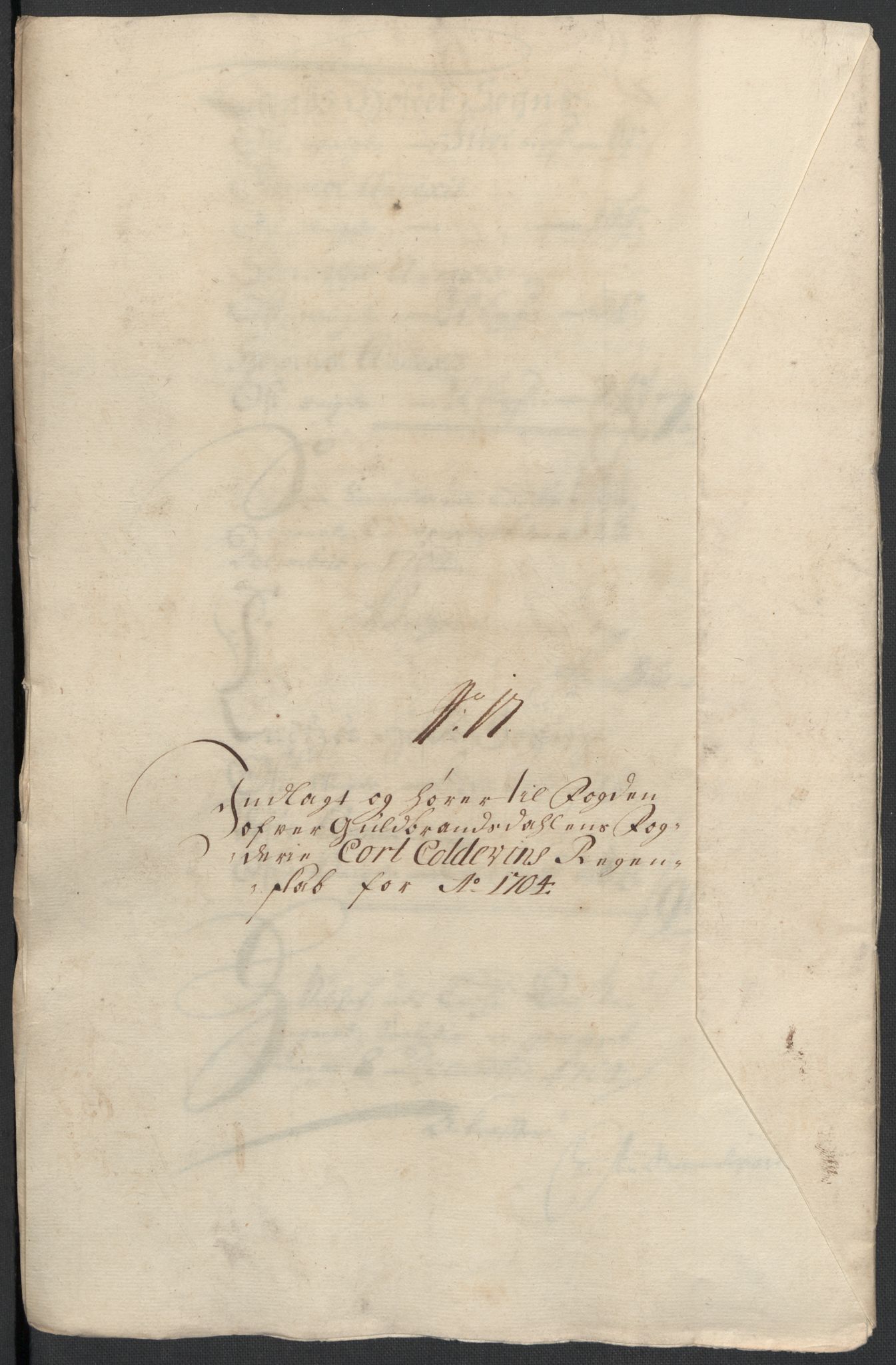 Rentekammeret inntil 1814, Reviderte regnskaper, Fogderegnskap, RA/EA-4092/R17/L1177: Fogderegnskap Gudbrandsdal, 1704, s. 122