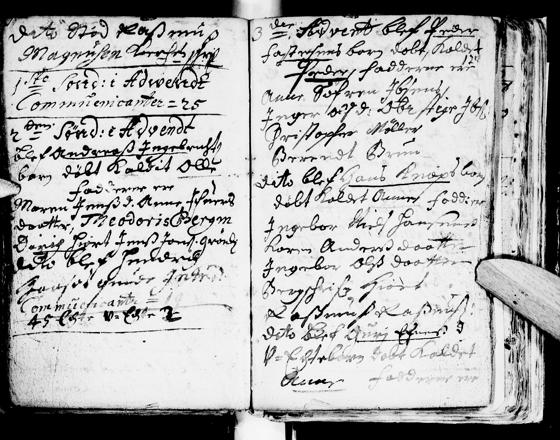 Ministerialprotokoller, klokkerbøker og fødselsregistre - Sør-Trøndelag, SAT/A-1456/681/L0923: Ministerialbok nr. 681A01, 1691-1700, s. 124