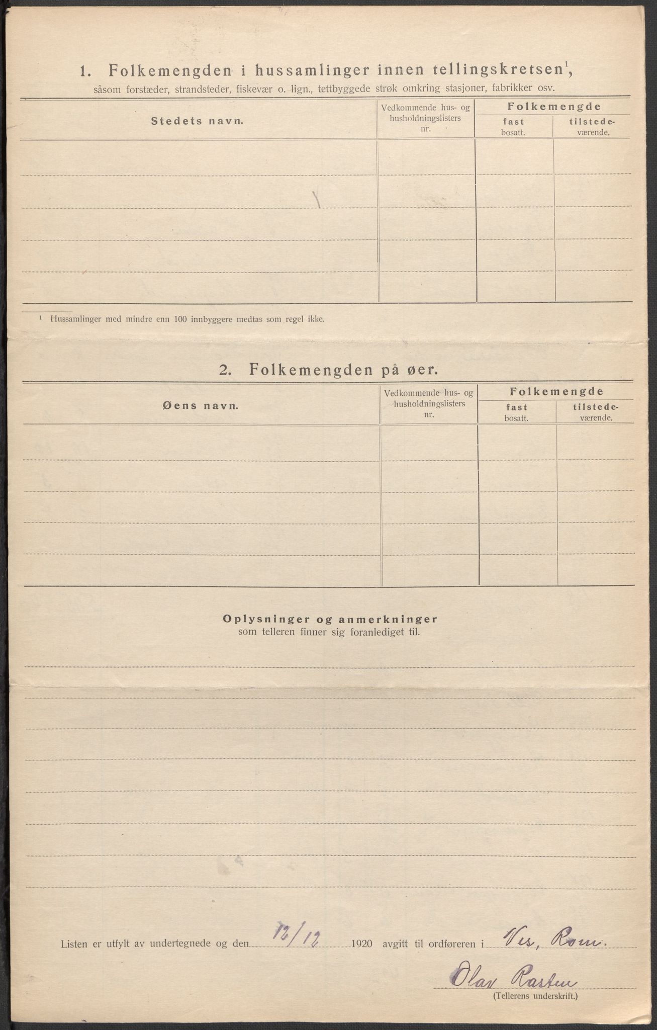 SAO, Folketelling 1920 for 0236 Nes herred, 1920, s. 27