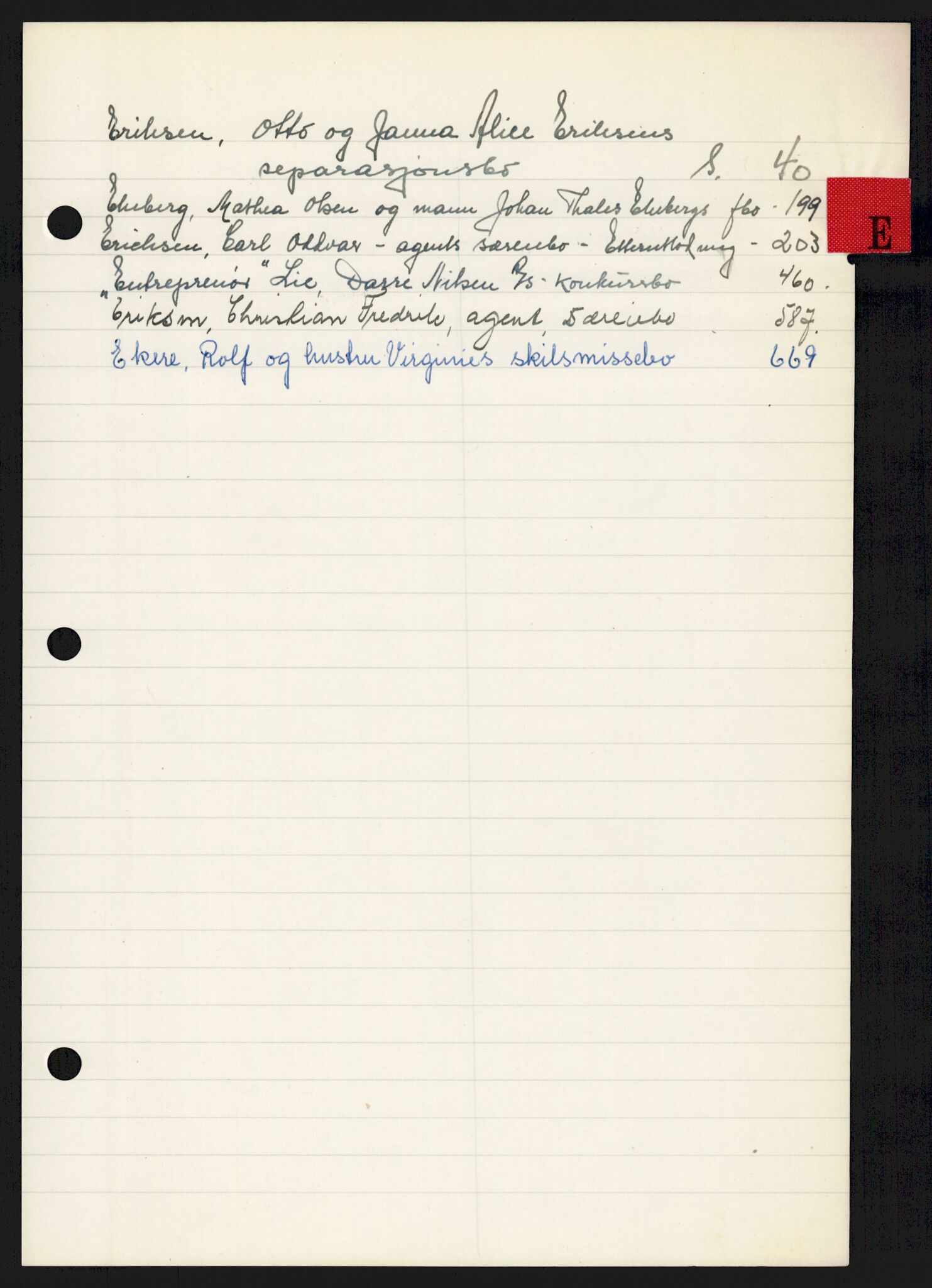 Oslo skifterett, AV/SAO-A-10383/H/Hd/Hdc/L0051: Skifteutlodningsprotokoll - avd. II, 1956-1957