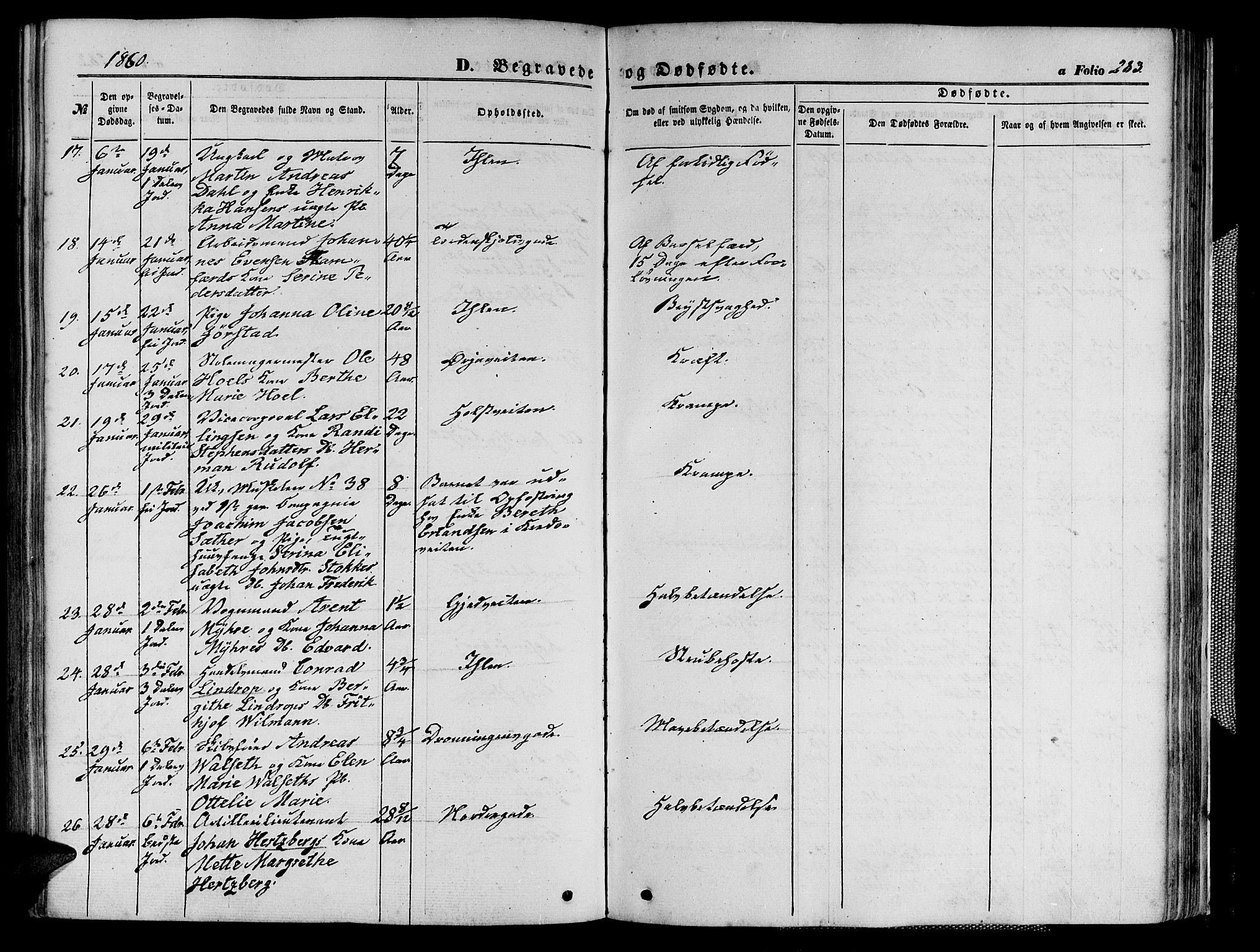 Ministerialprotokoller, klokkerbøker og fødselsregistre - Sør-Trøndelag, SAT/A-1456/602/L0139: Klokkerbok nr. 602C07, 1859-1864, s. 283