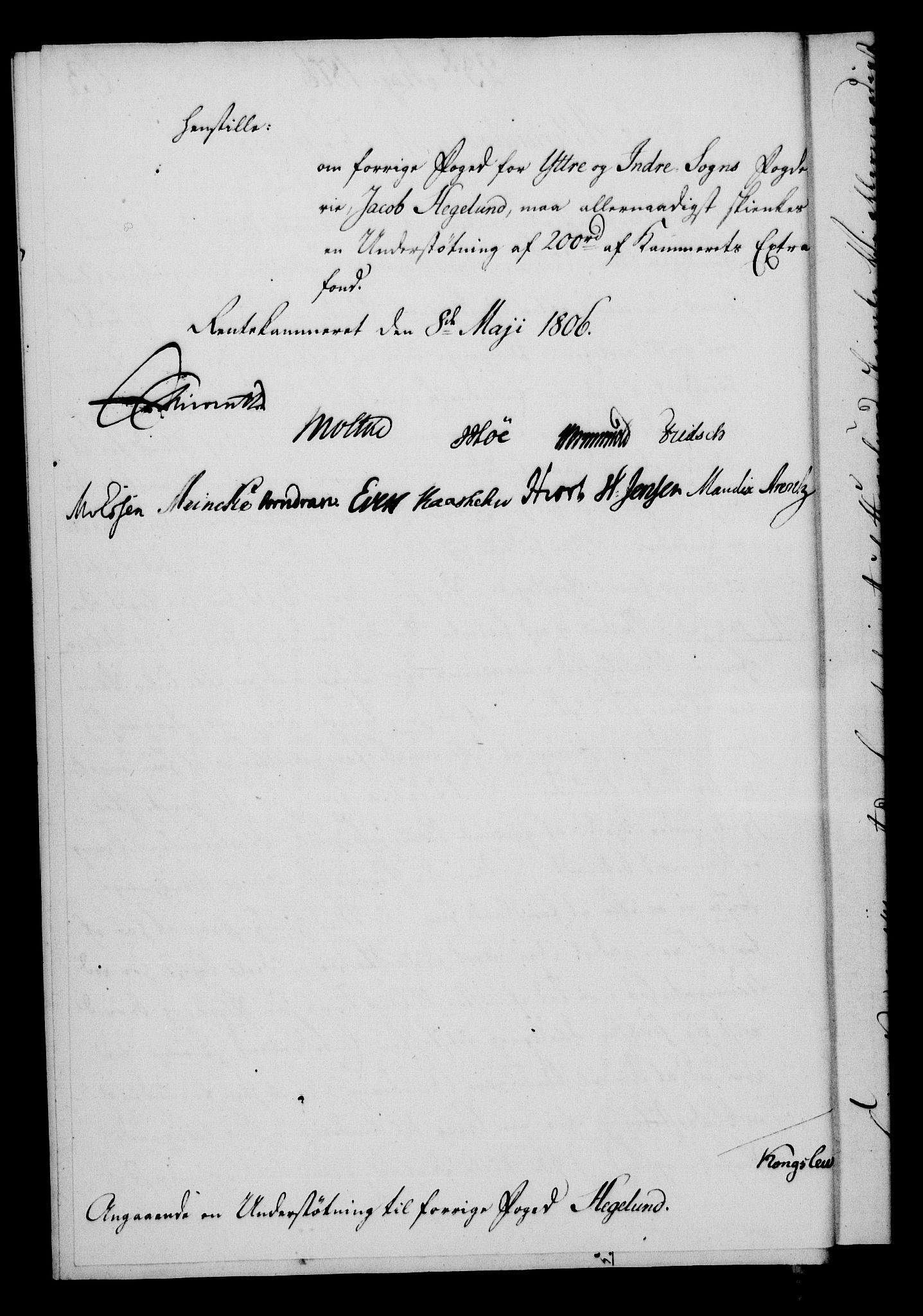 Rentekammeret, Kammerkanselliet, AV/RA-EA-3111/G/Gf/Gfa/L0088: Norsk relasjons- og resolusjonsprotokoll (merket RK 52.88), 1806, s. 386