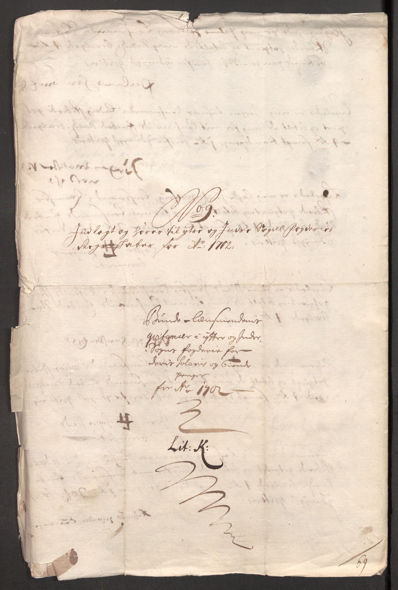 Rentekammeret inntil 1814, Reviderte regnskaper, Fogderegnskap, AV/RA-EA-4092/R52/L3312: Fogderegnskap Sogn, 1702, s. 218