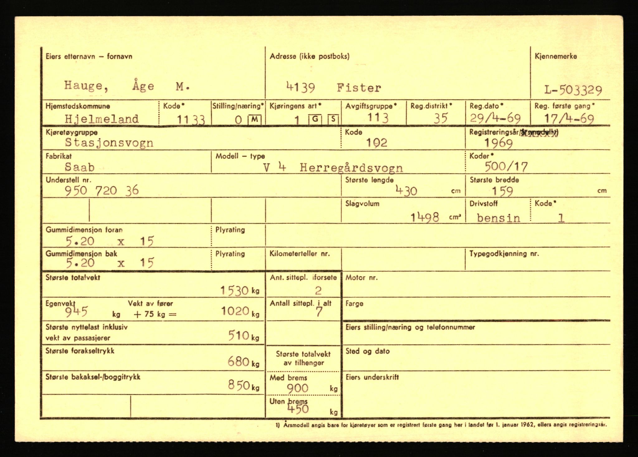 Stavanger trafikkstasjon, AV/SAST-A-101942/0/F/L0078: L-503000 - L-602908, 1930-1971, s. 223