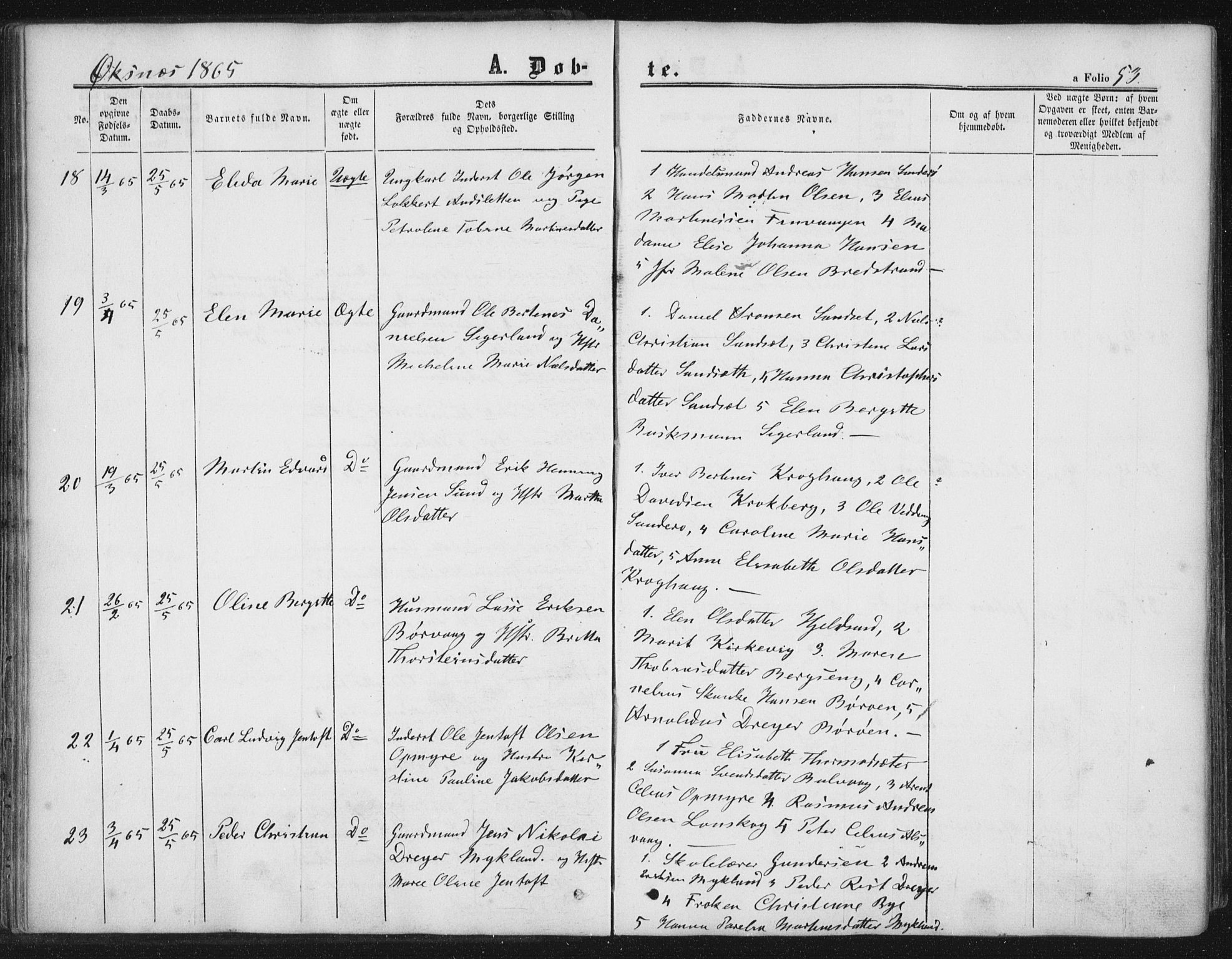 Ministerialprotokoller, klokkerbøker og fødselsregistre - Nordland, AV/SAT-A-1459/893/L1333: Ministerialbok nr. 893A06, 1858-1866, s. 53