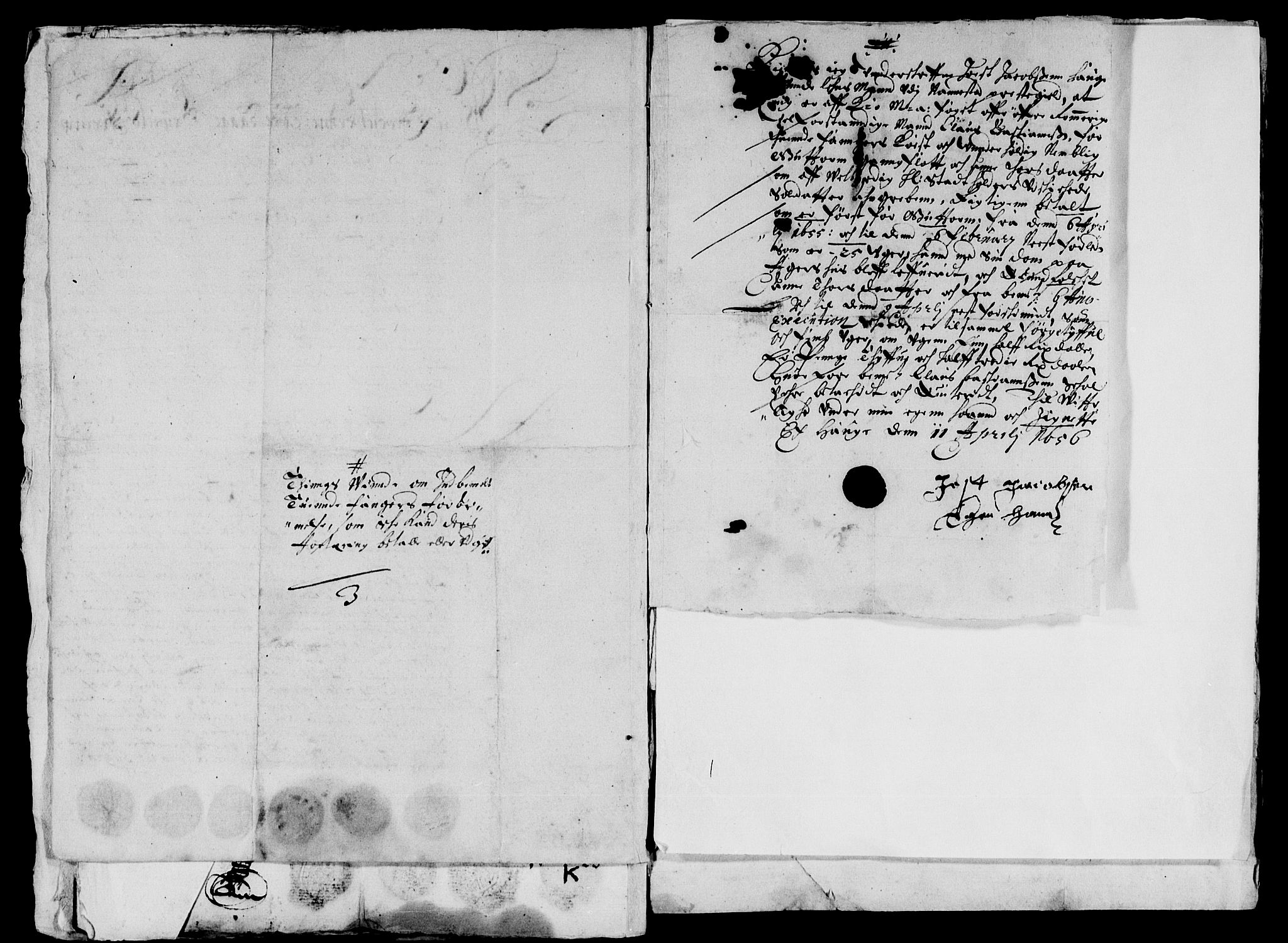Rentekammeret inntil 1814, Reviderte regnskaper, Lensregnskaper, AV/RA-EA-5023/R/Rb/Rba/L0227: Akershus len, 1655-1656